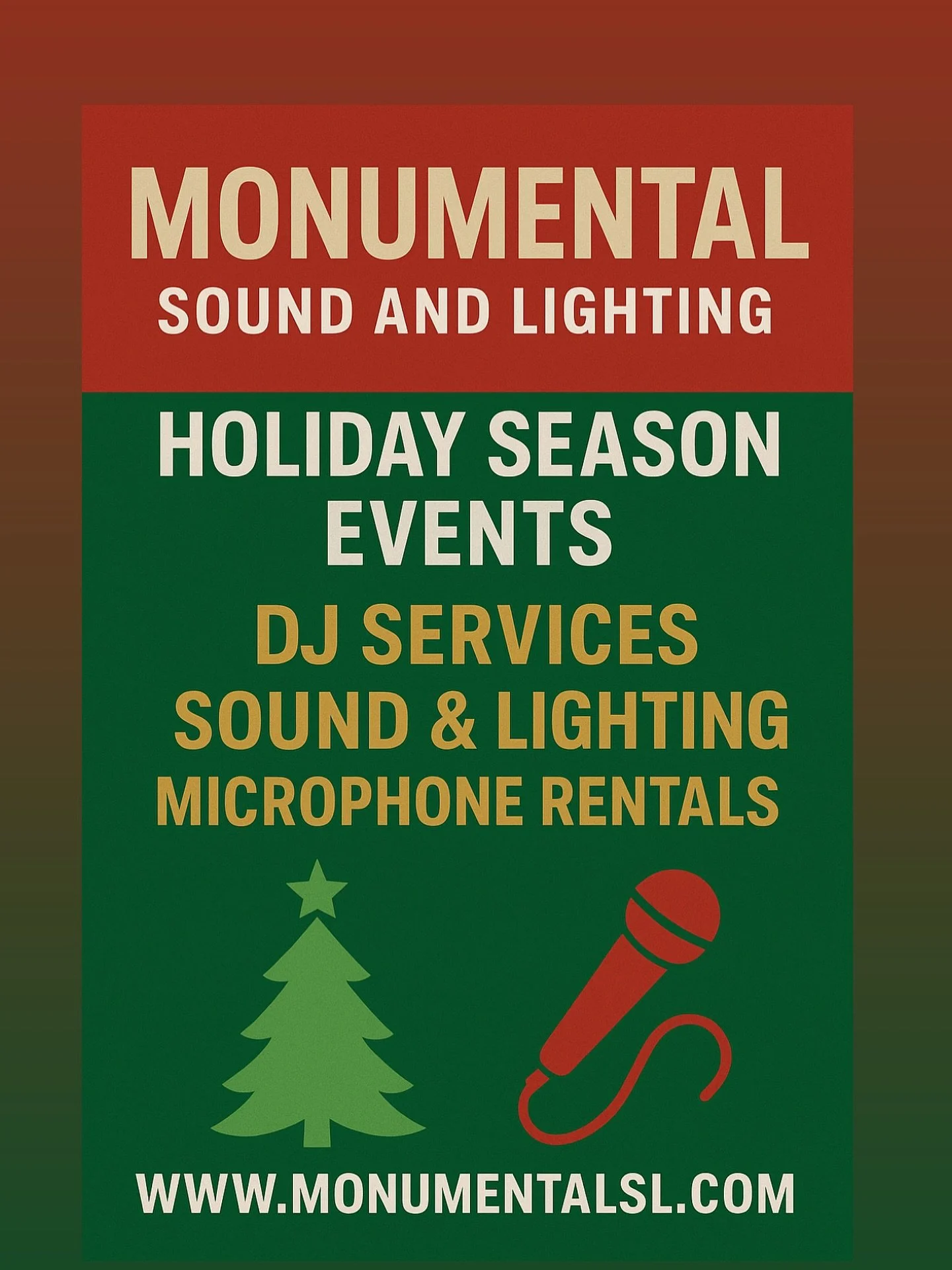 Its Holiday season! Think of us for your holiday party needs! Send this to a friend or colleague! 🎄