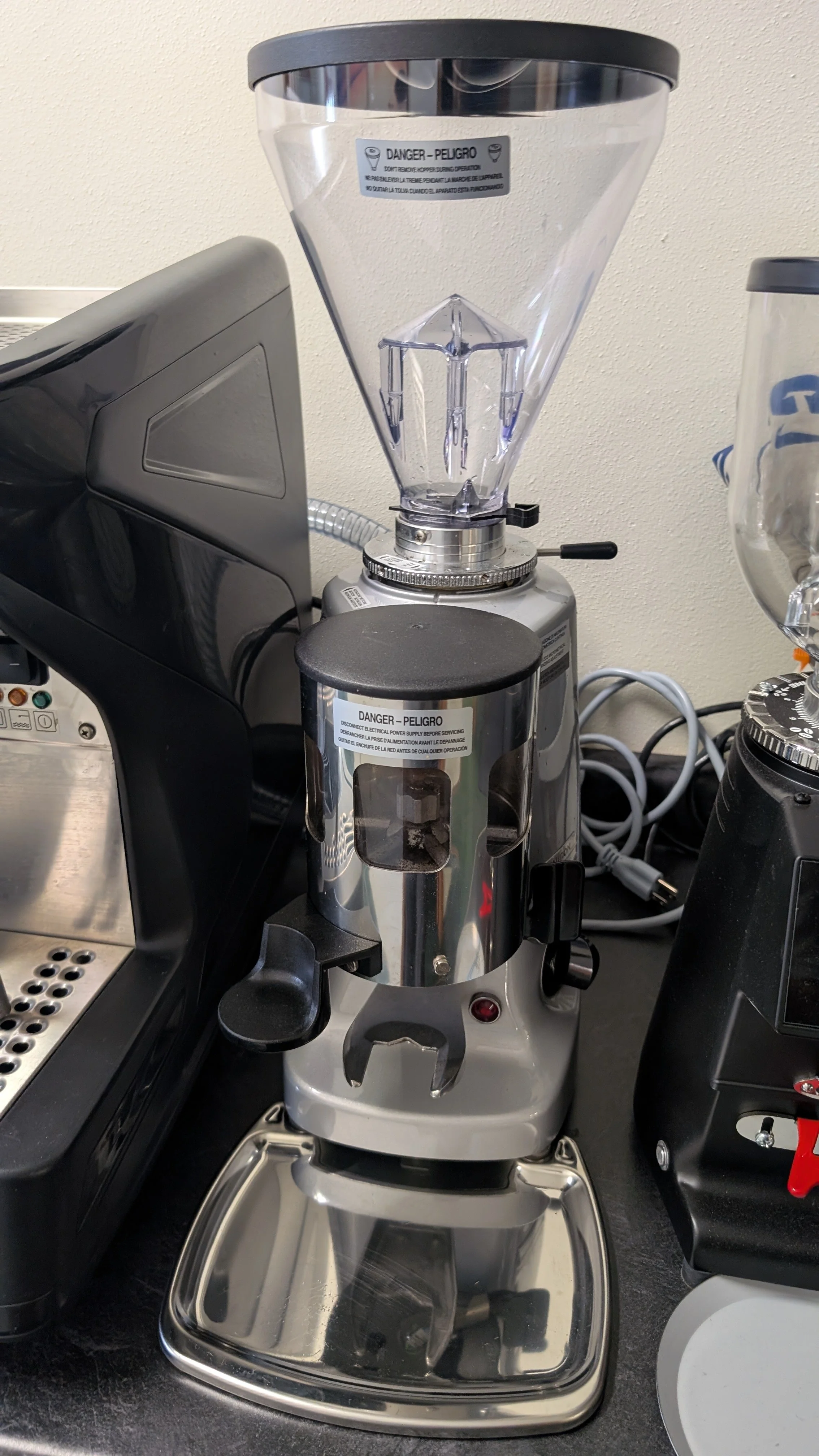 $850 Mazzer Super Jolly Timer with tray