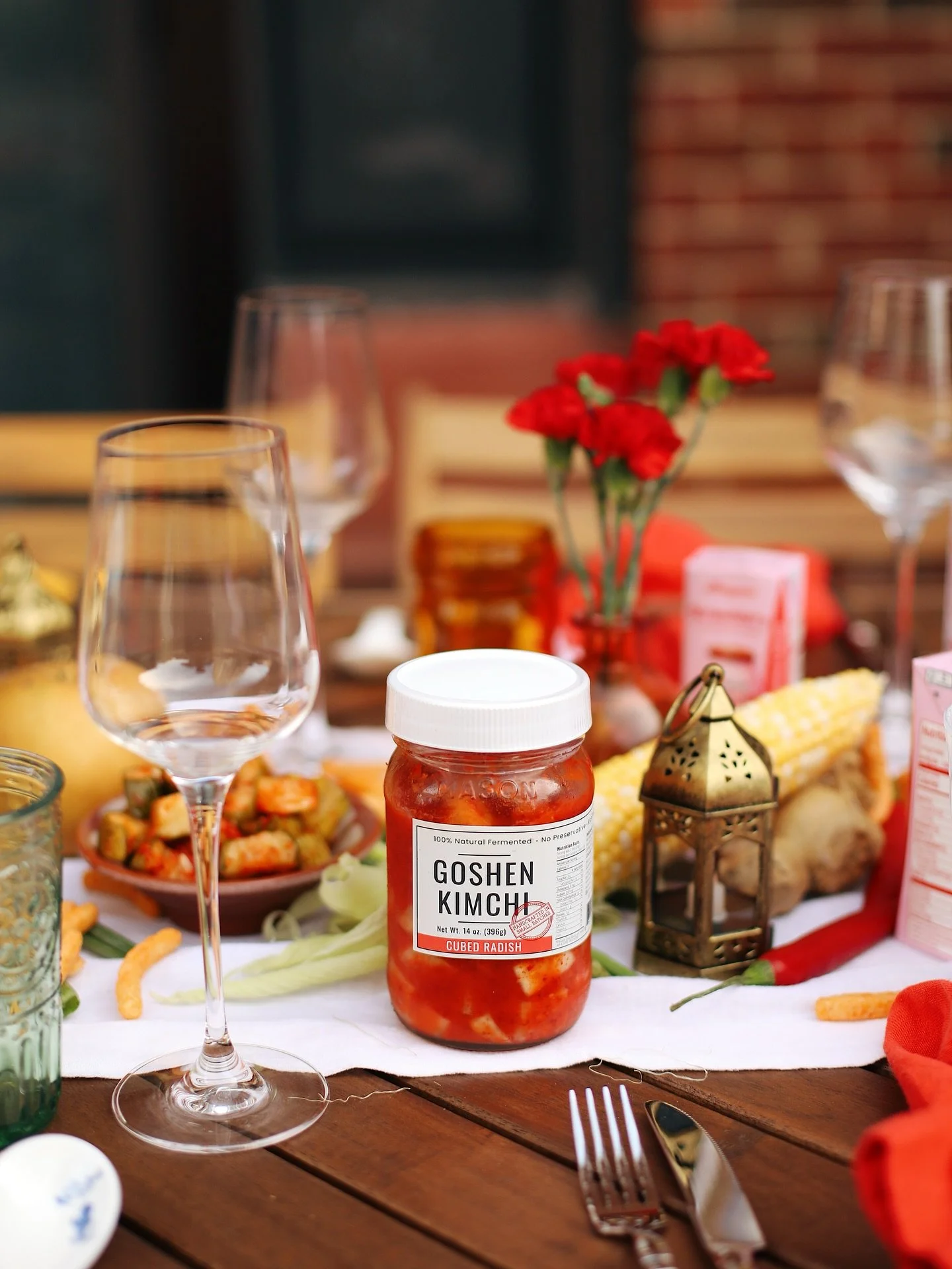 Partnering with Goshen Foods for July&rsquo;s supper club was such a treat! As many of you know, I&rsquo;m passionate about supporting local businesses, and Goshen - based in Long Island City - makes some of the best small-batch kimchi around! 🔥

Fr