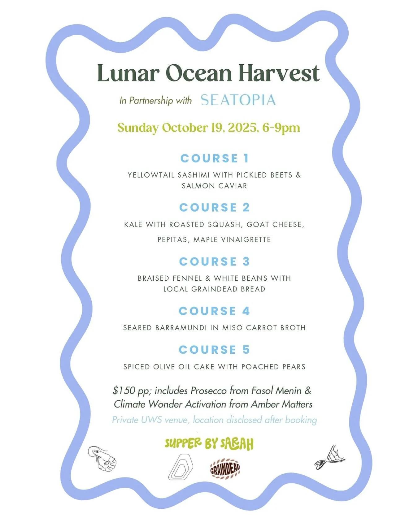 October supper club tickets are officially LIVE and I&rsquo;m sooo excited about this evening of epic collaborations!!! Sustainability, supporting farmers, and sourcing the highest quality ingredients are integral to my cooking, and I&rsquo;m thrille