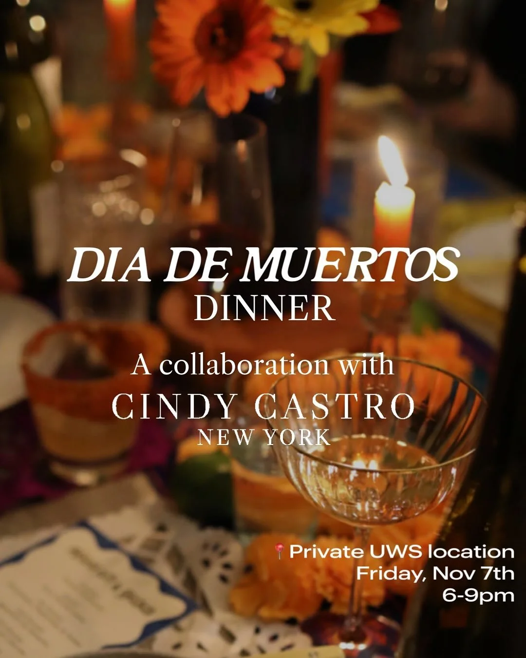 Excited to announce November&rsquo;s supper club theme in honor of D&iacute;a de Muertos! 🌮

I was lucky enough to experience this cultural celebration back in 2022 and am so excited to share the vibrant flavors and culinary traditions from Mexico C
