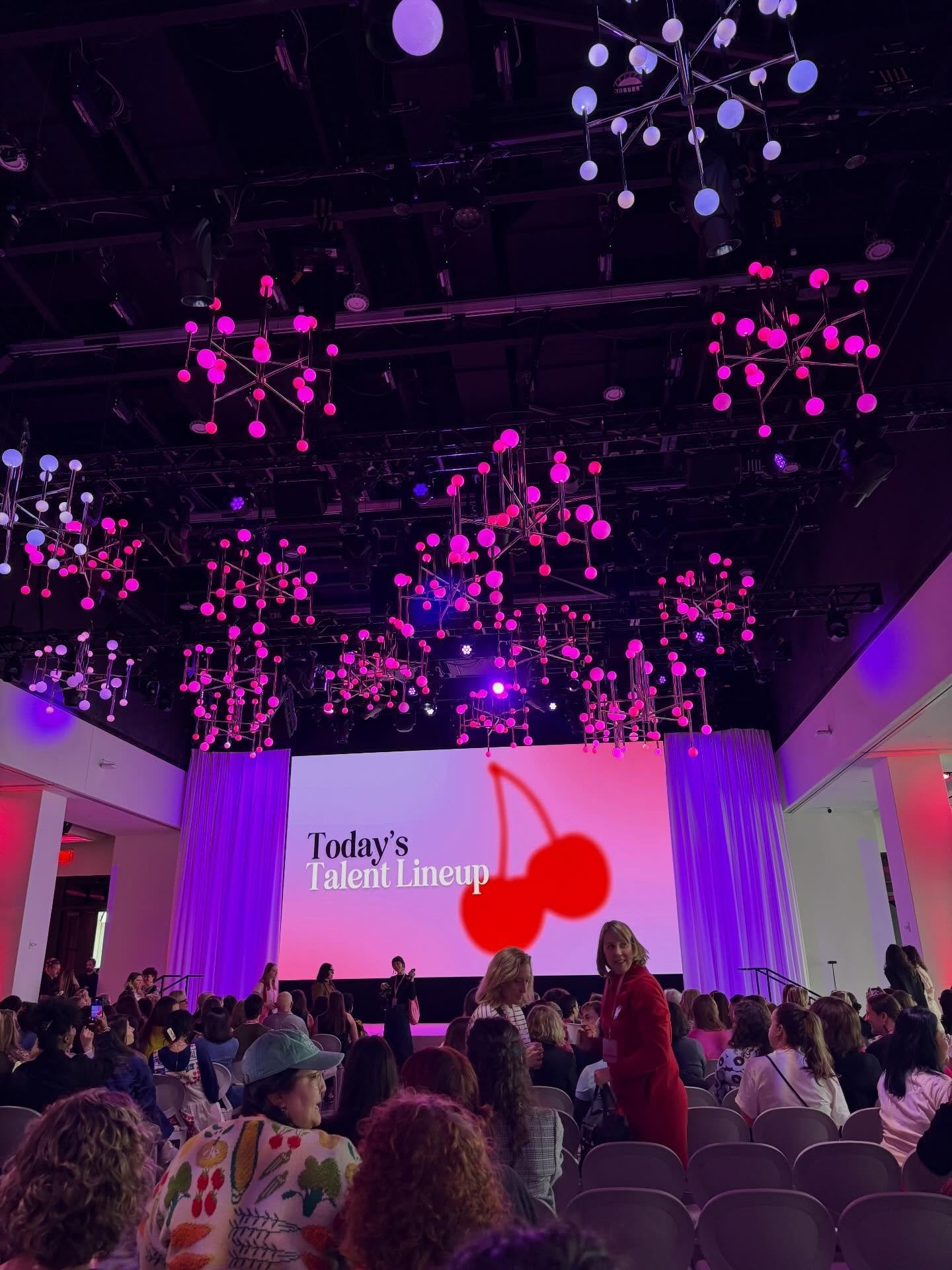 Feeling so inspired and energized leaving @cherrybombe jubilee yesterday 🍒🍒

Such a powerful lineup of speakers, brand activations, and incredible women in the food industry. And the cherry on top was running into so many friends throughout the day