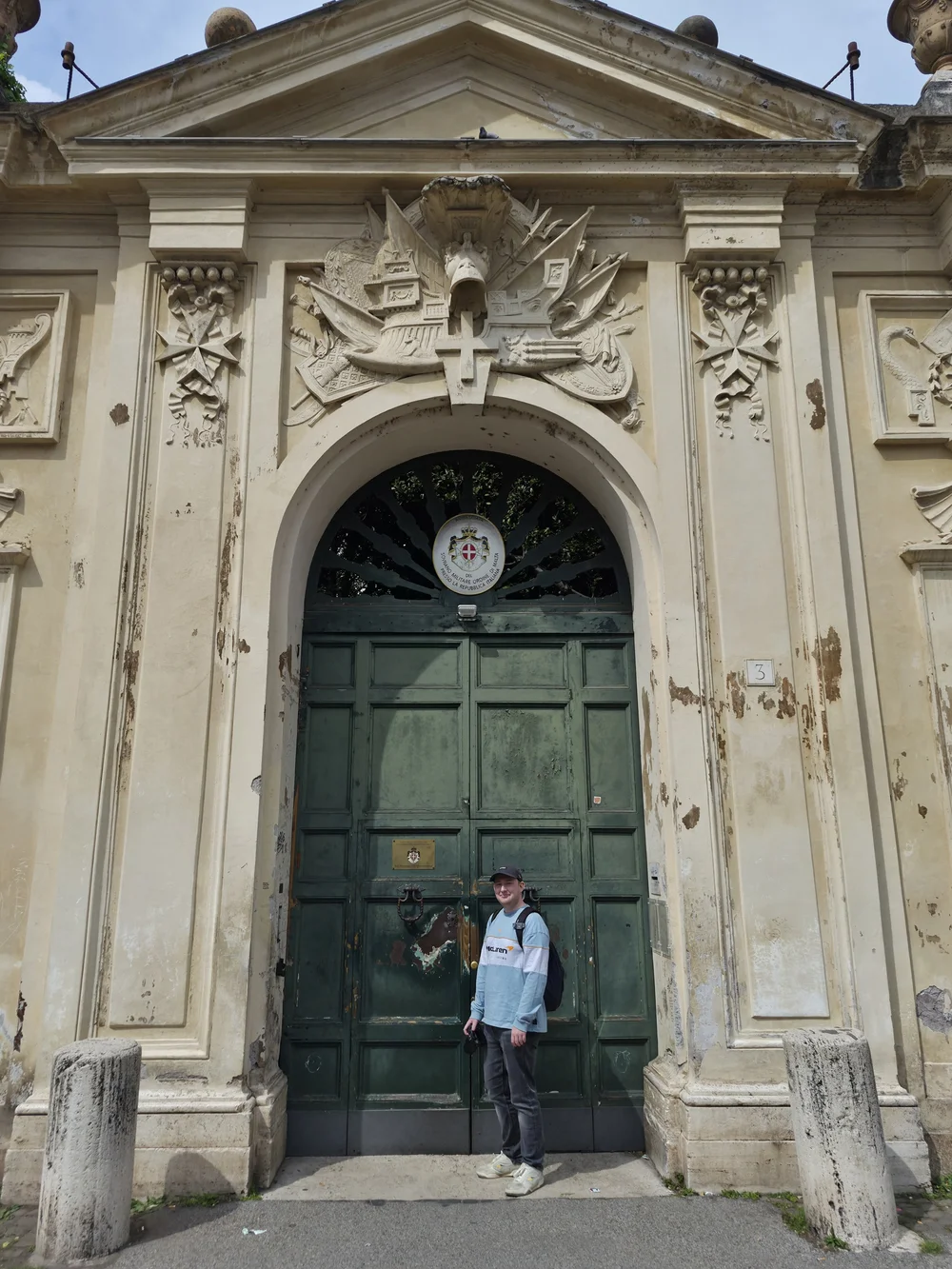 Green door, Aventine Hill, Rome
