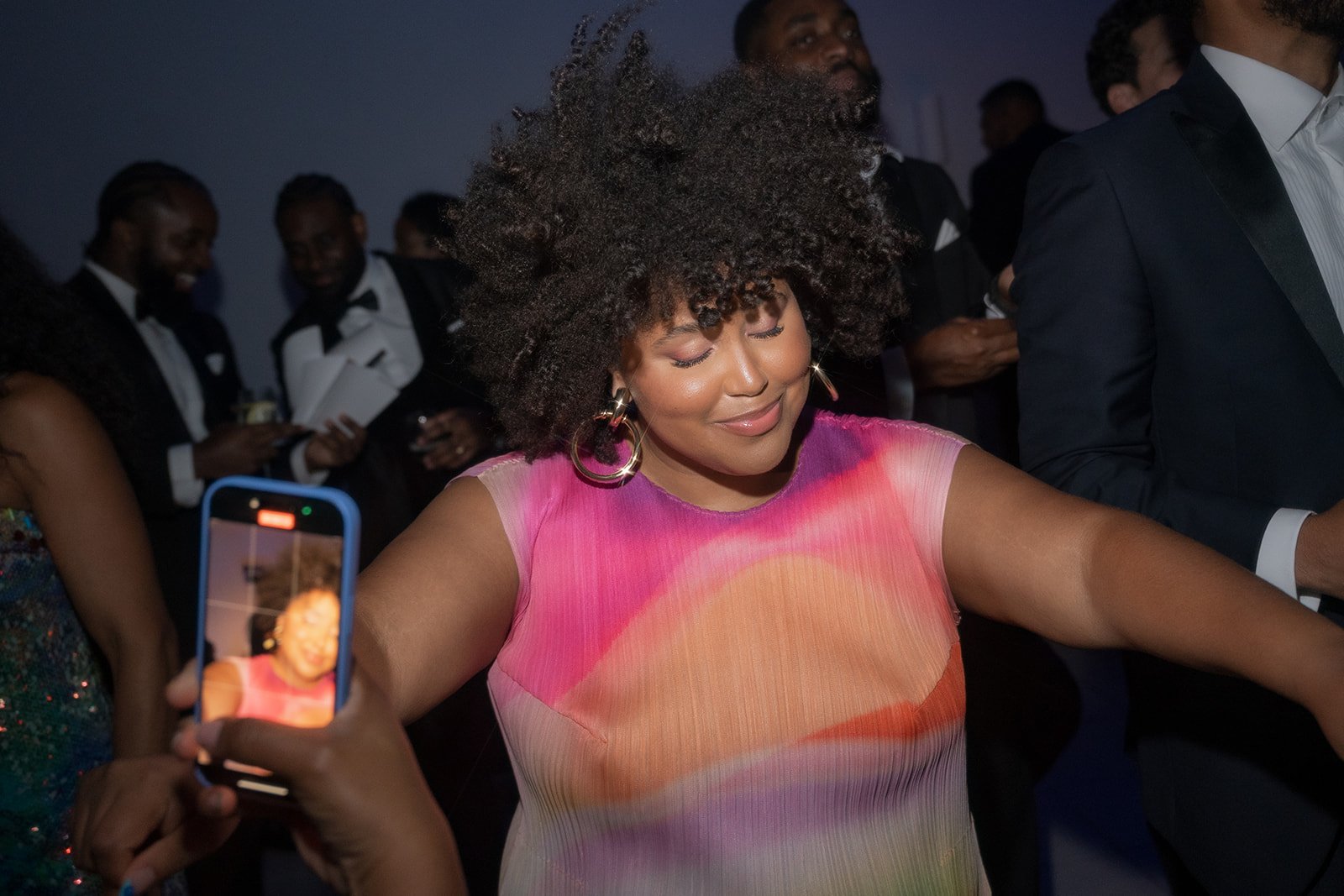 Wedding guests partying at Casa Sacoto