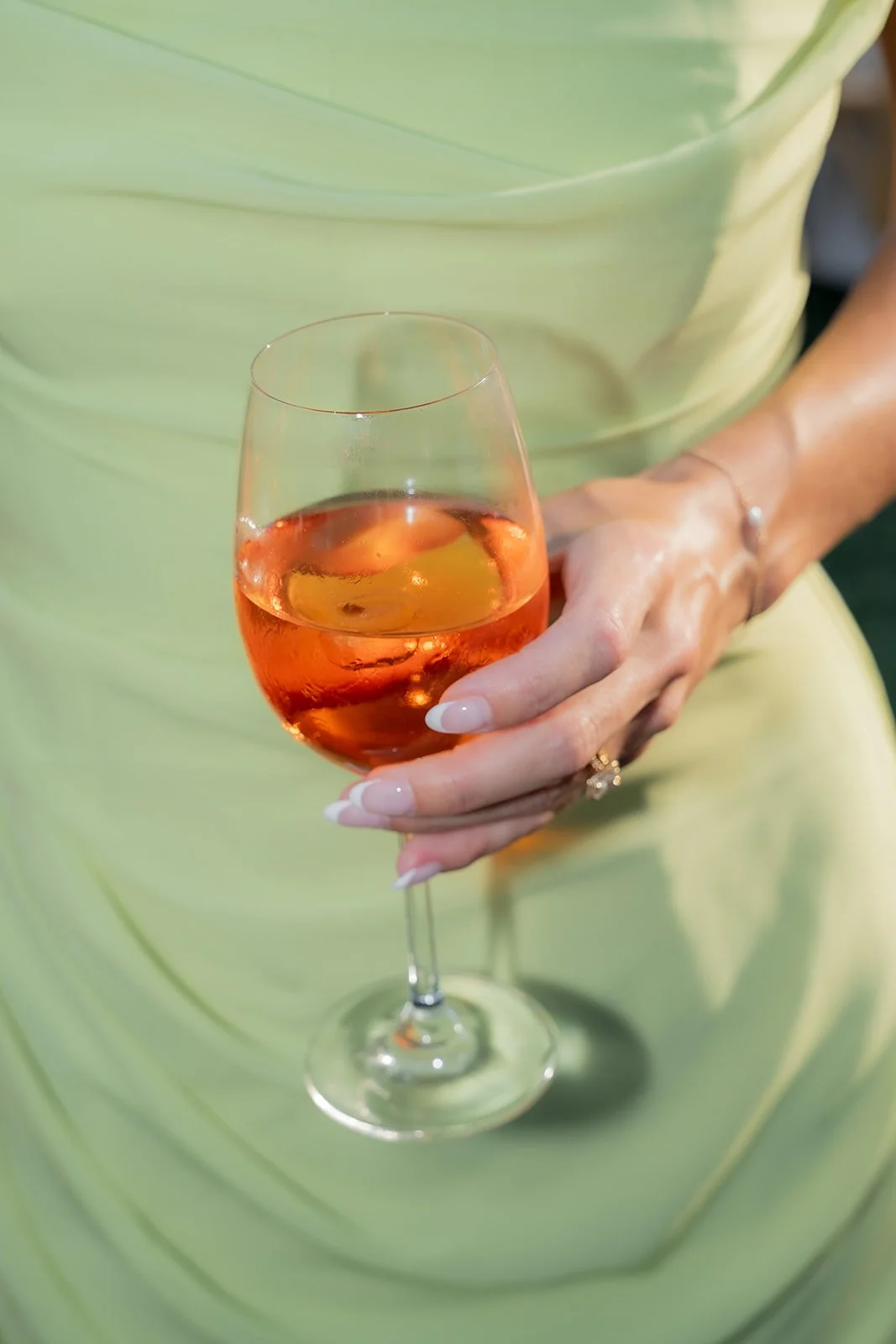 Detail image of a cocktail drink