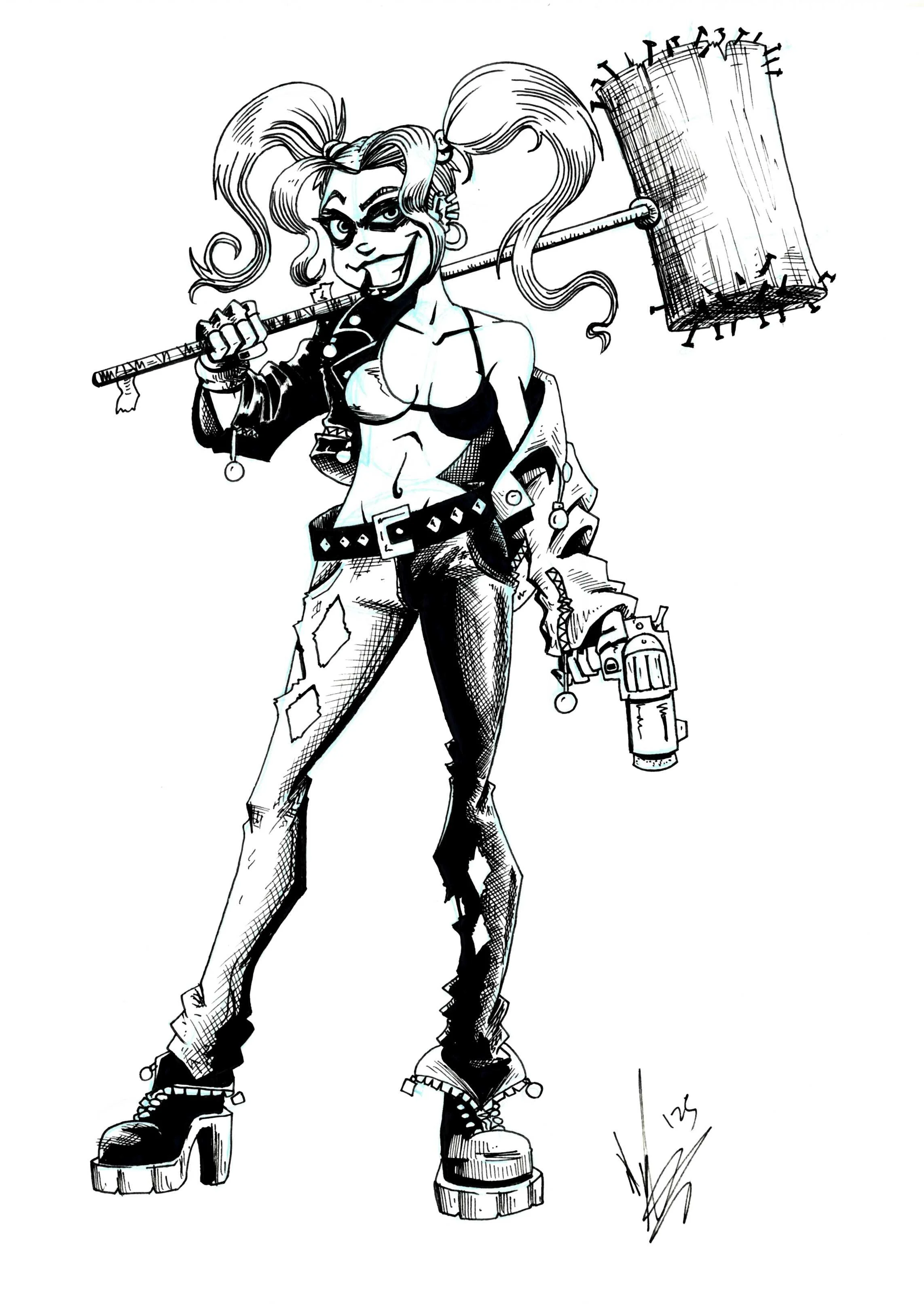 Harlequin Punk - original