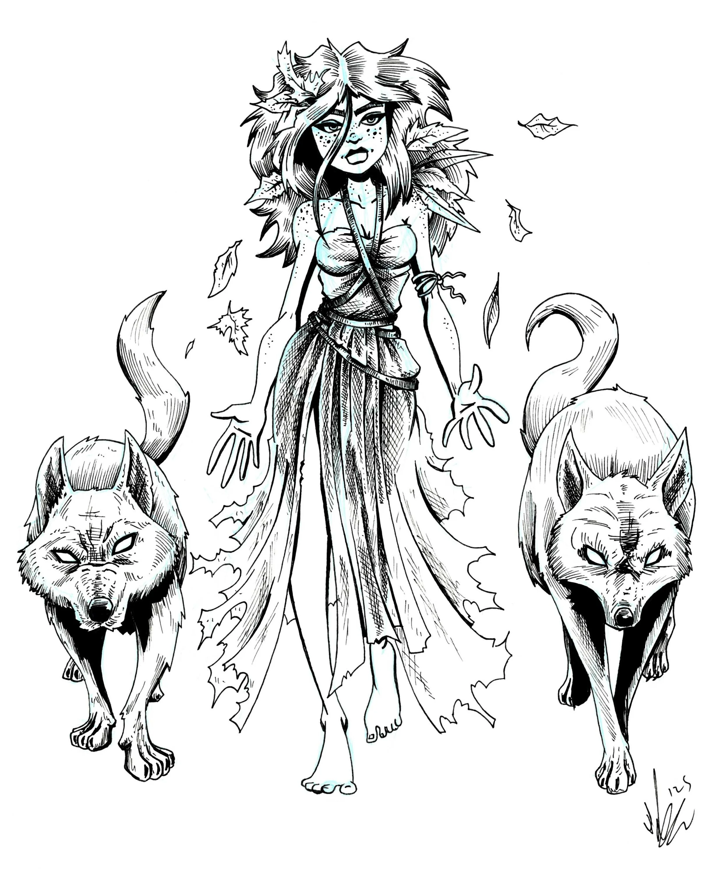 Swamp Witch - original