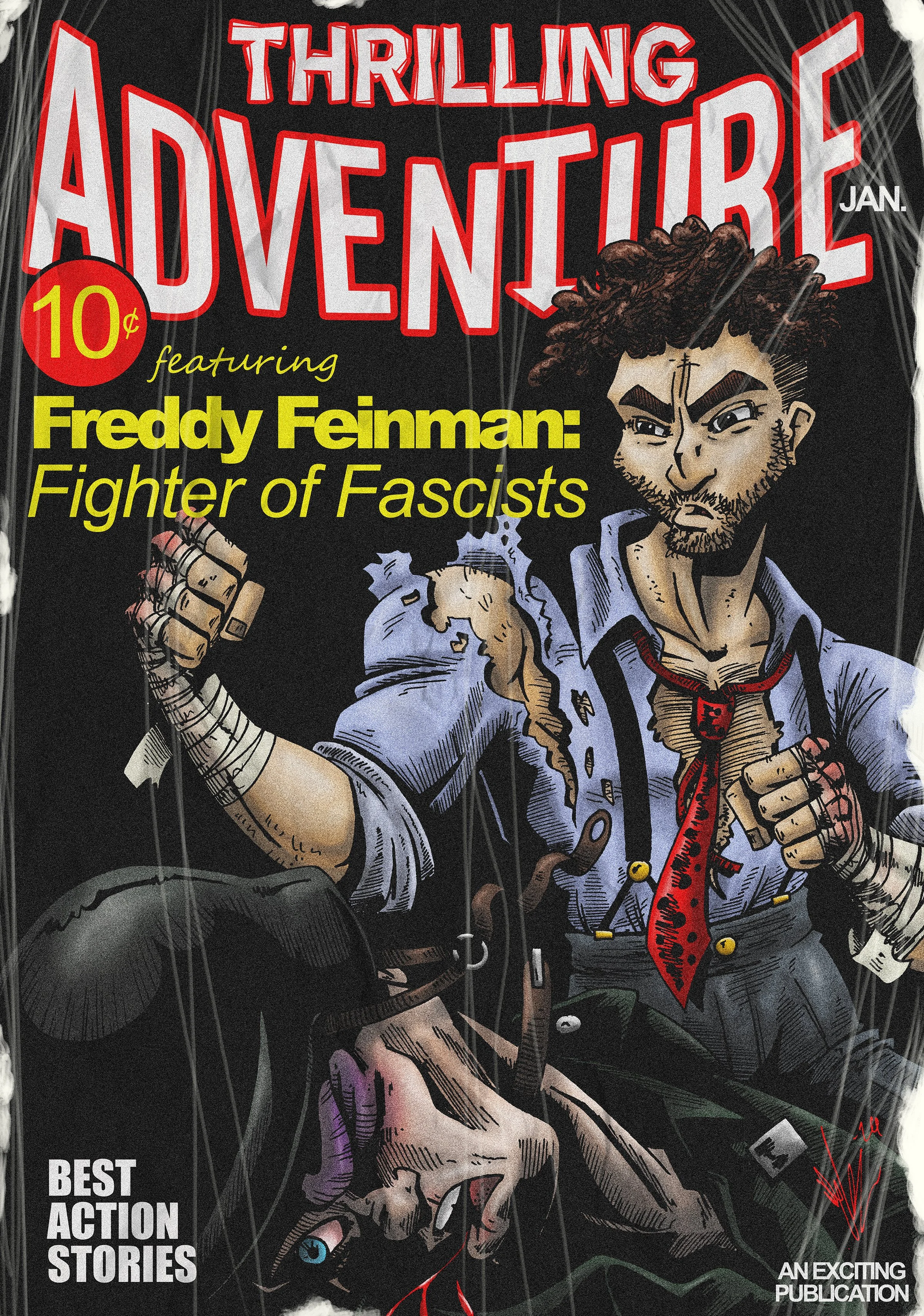 Freddy Feinman - postcard