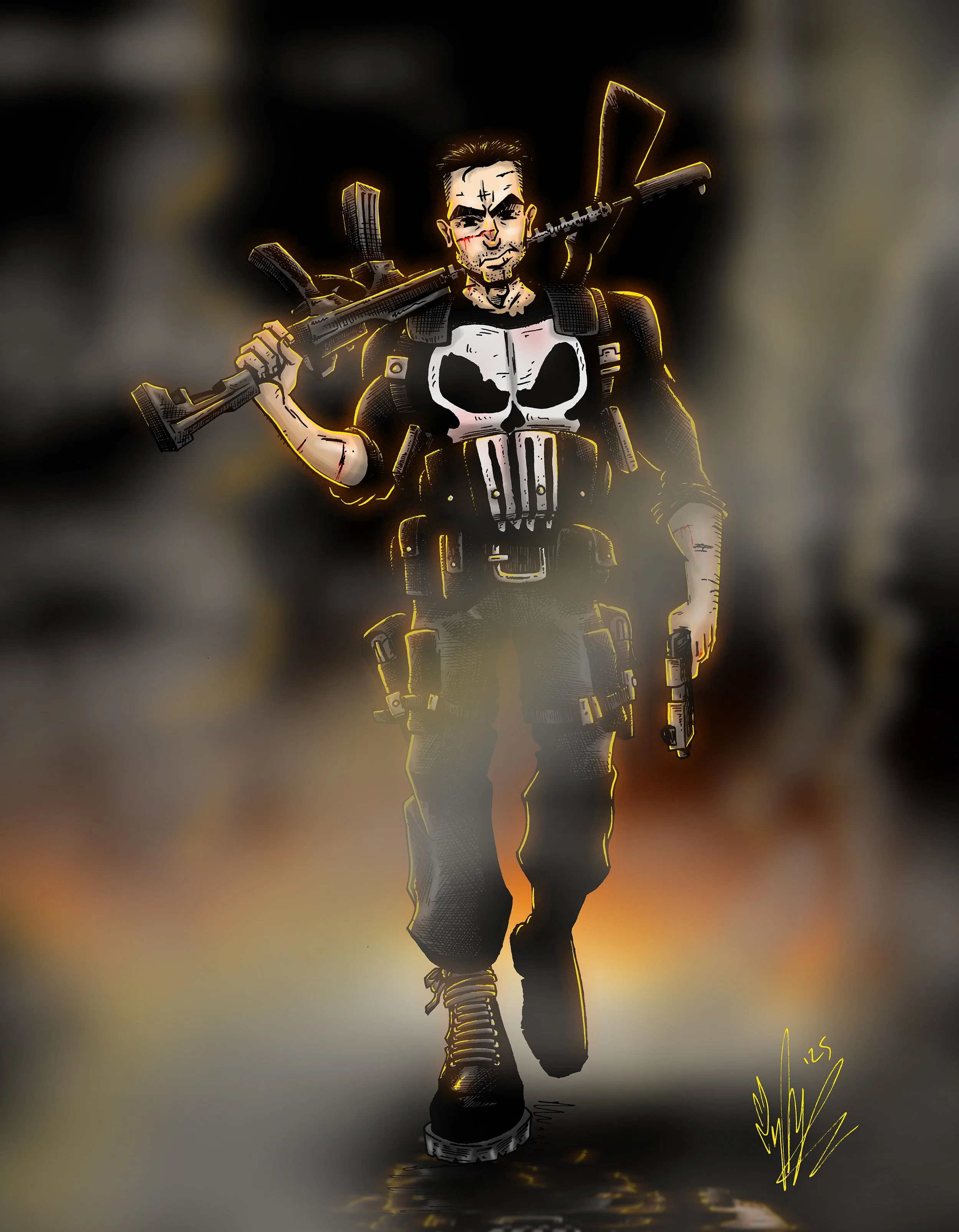 The Guilty Shall Be Punished - print