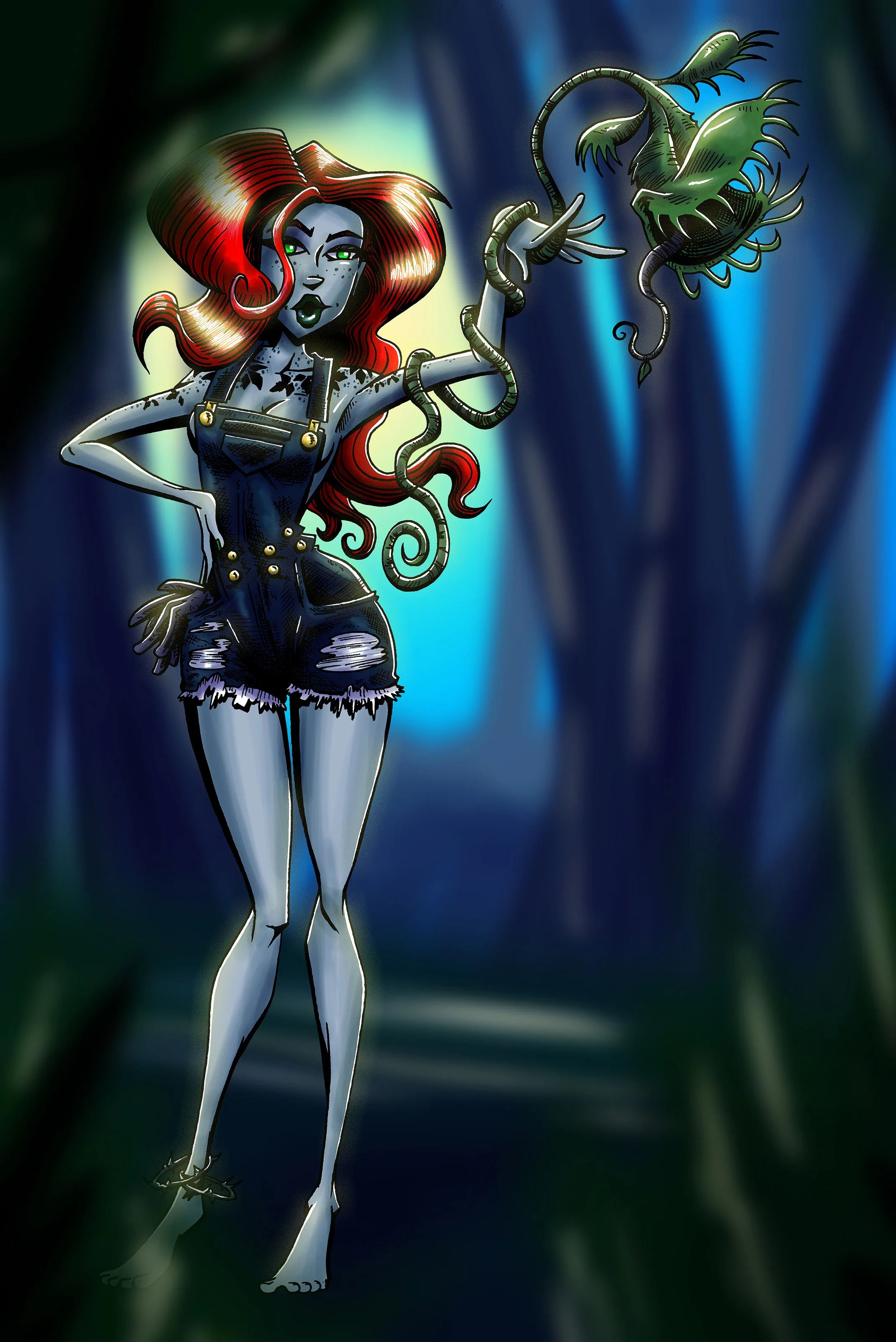 Poisonous - postcard