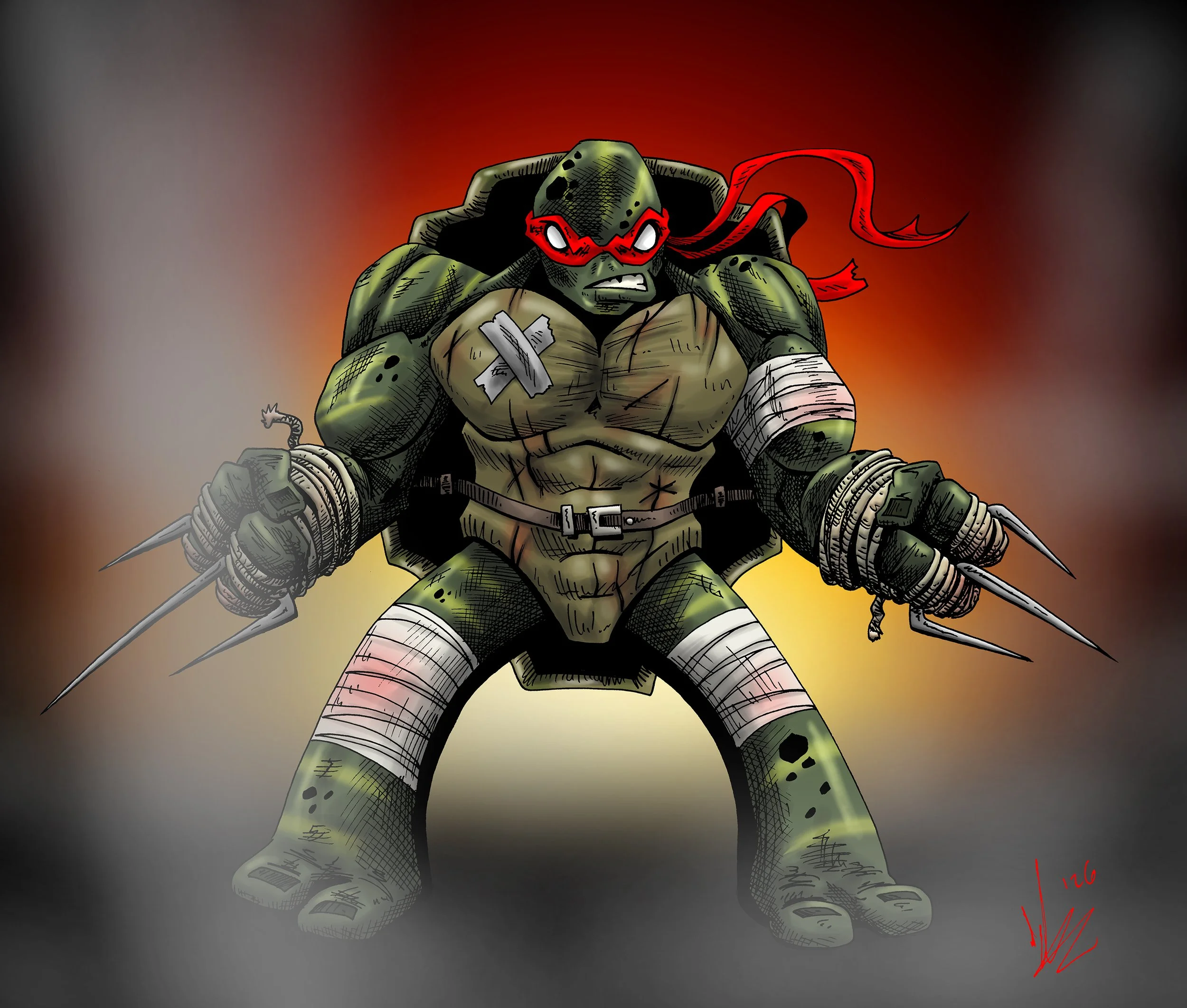 Raph - postcard