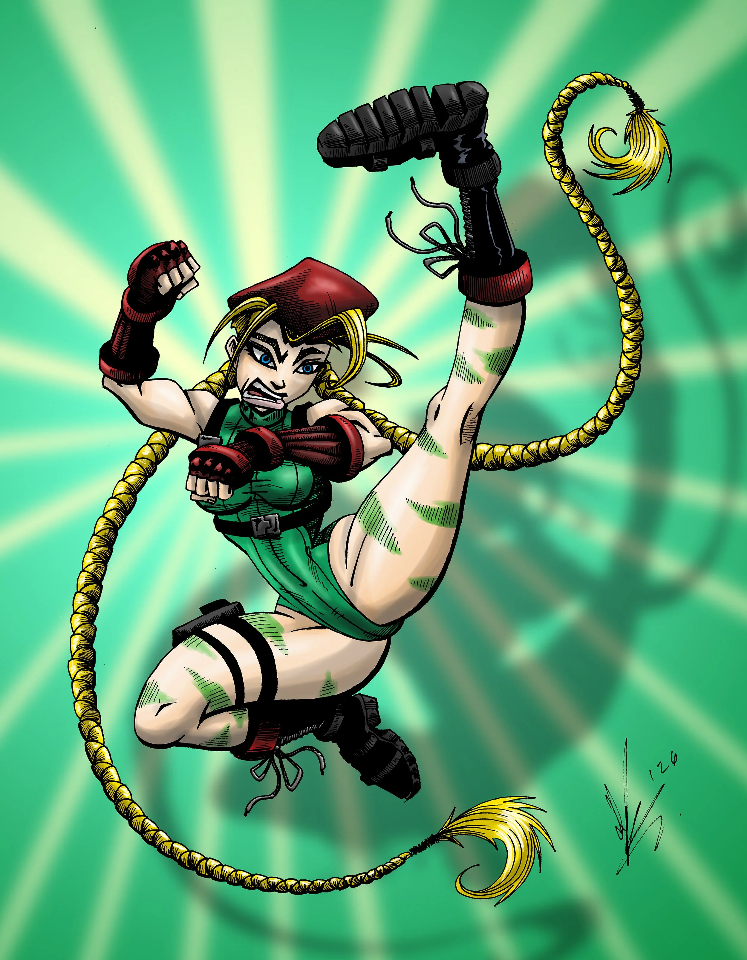 Spiral Arrow - print