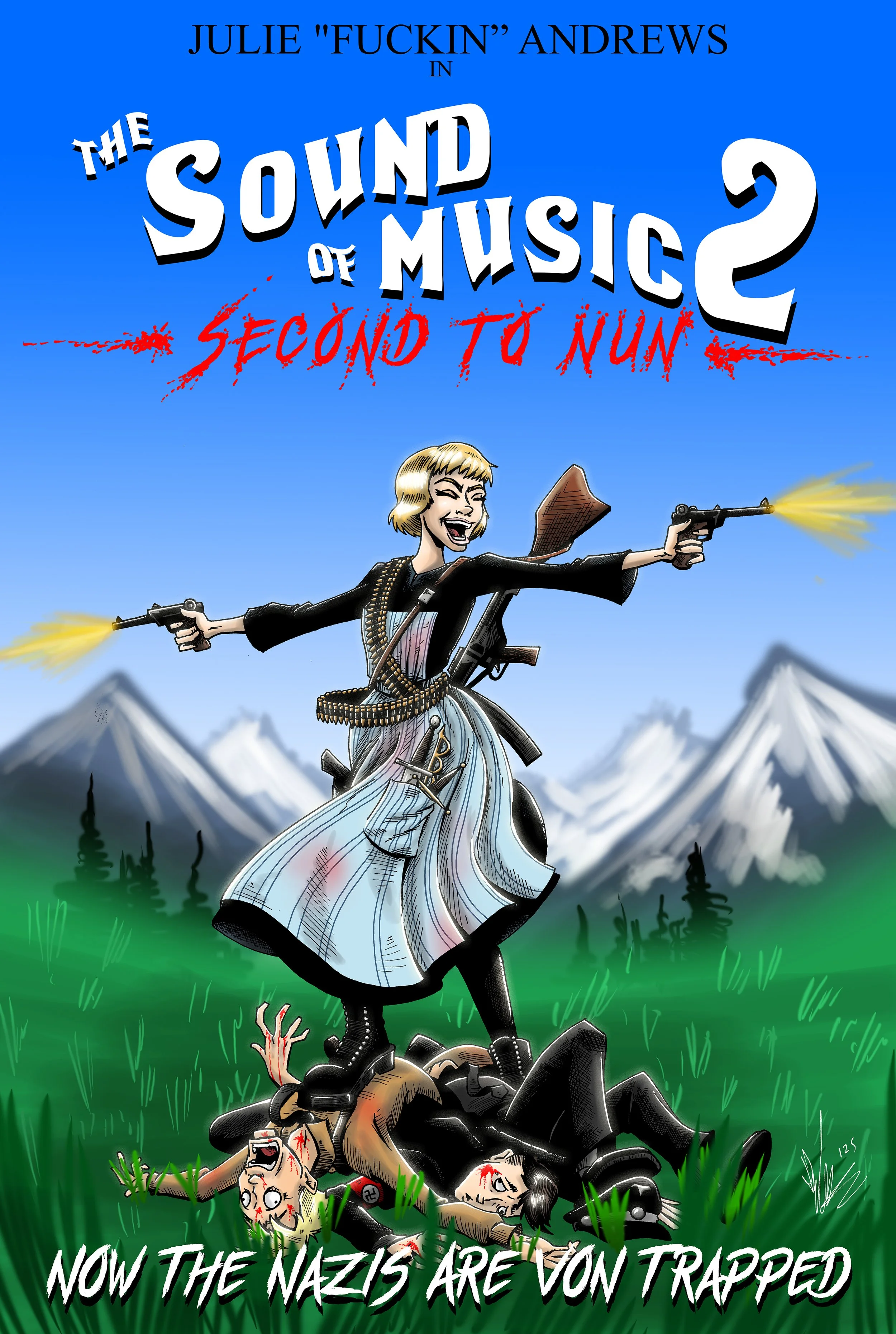 Sound of Music 2 - postcard