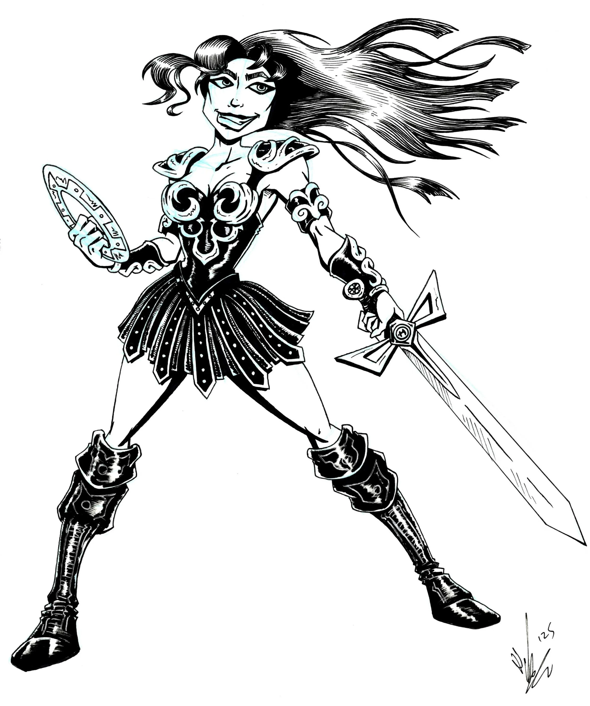 Warrior Princess - original
