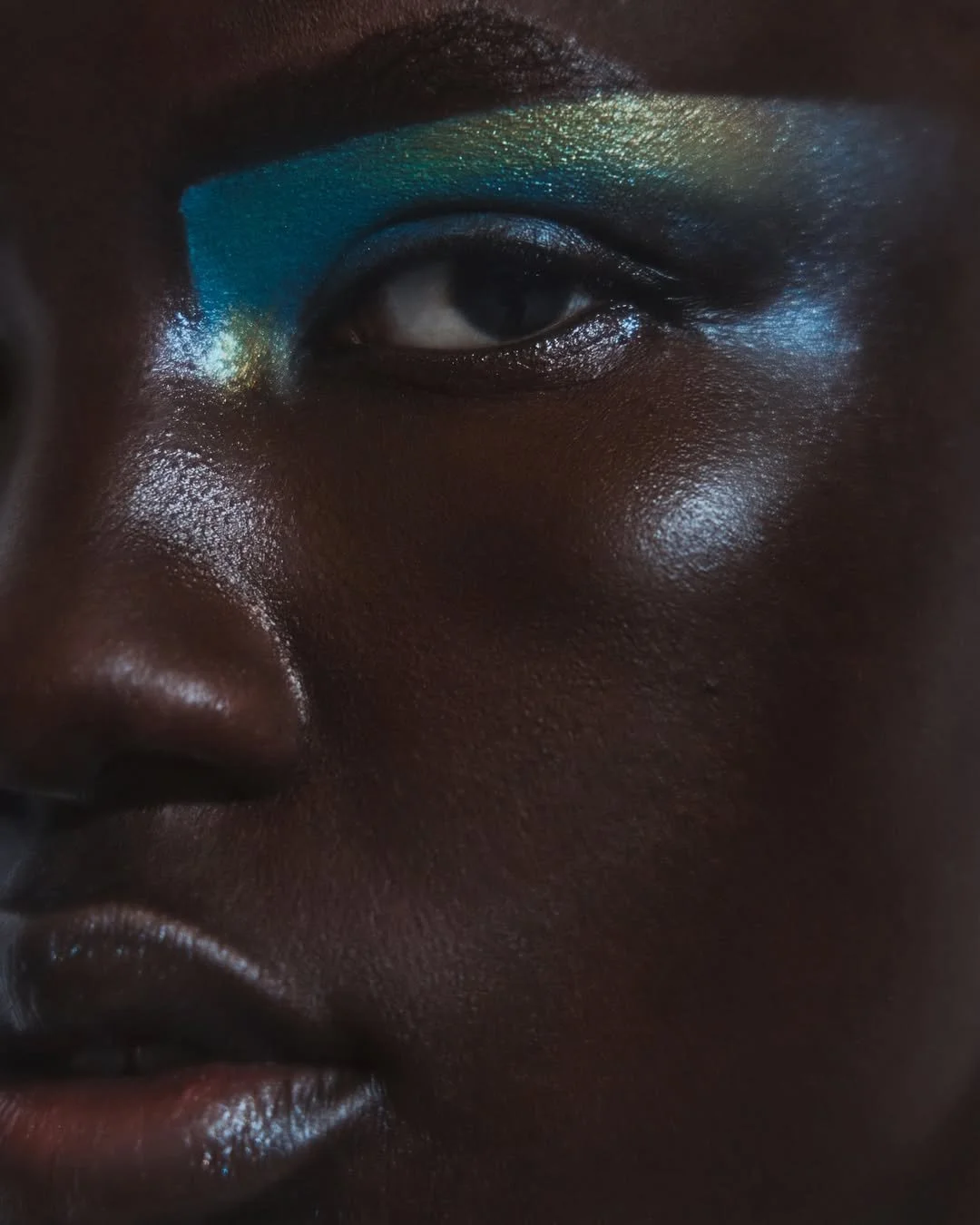 001 - “Nocturnal Water”  . With the amazing @mayormayor__ @next  . @royliumakeup @tak8133 @bernadetdavood  . . . #beauty #fashion #editorial #creative #artistic #metalic #blue #ocean #water #ruobingli.jpg