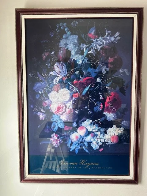 Framed Art Print Jan van Huysum
