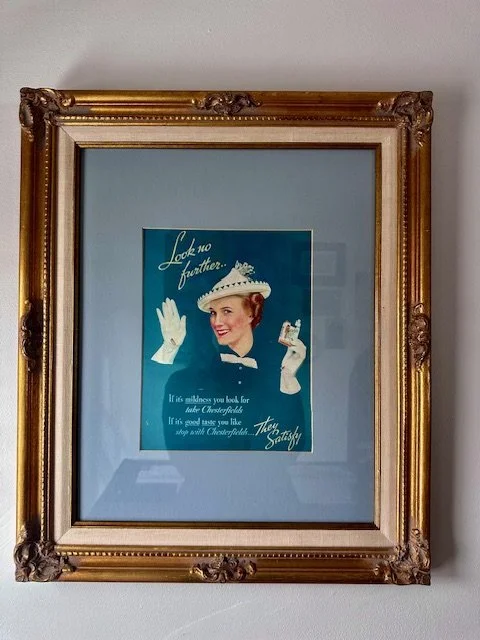 Vintage Cigarette Advertisement