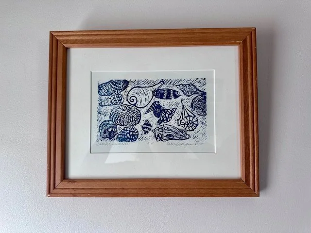 Sanibel Souvenirs - Framed Linoprint
