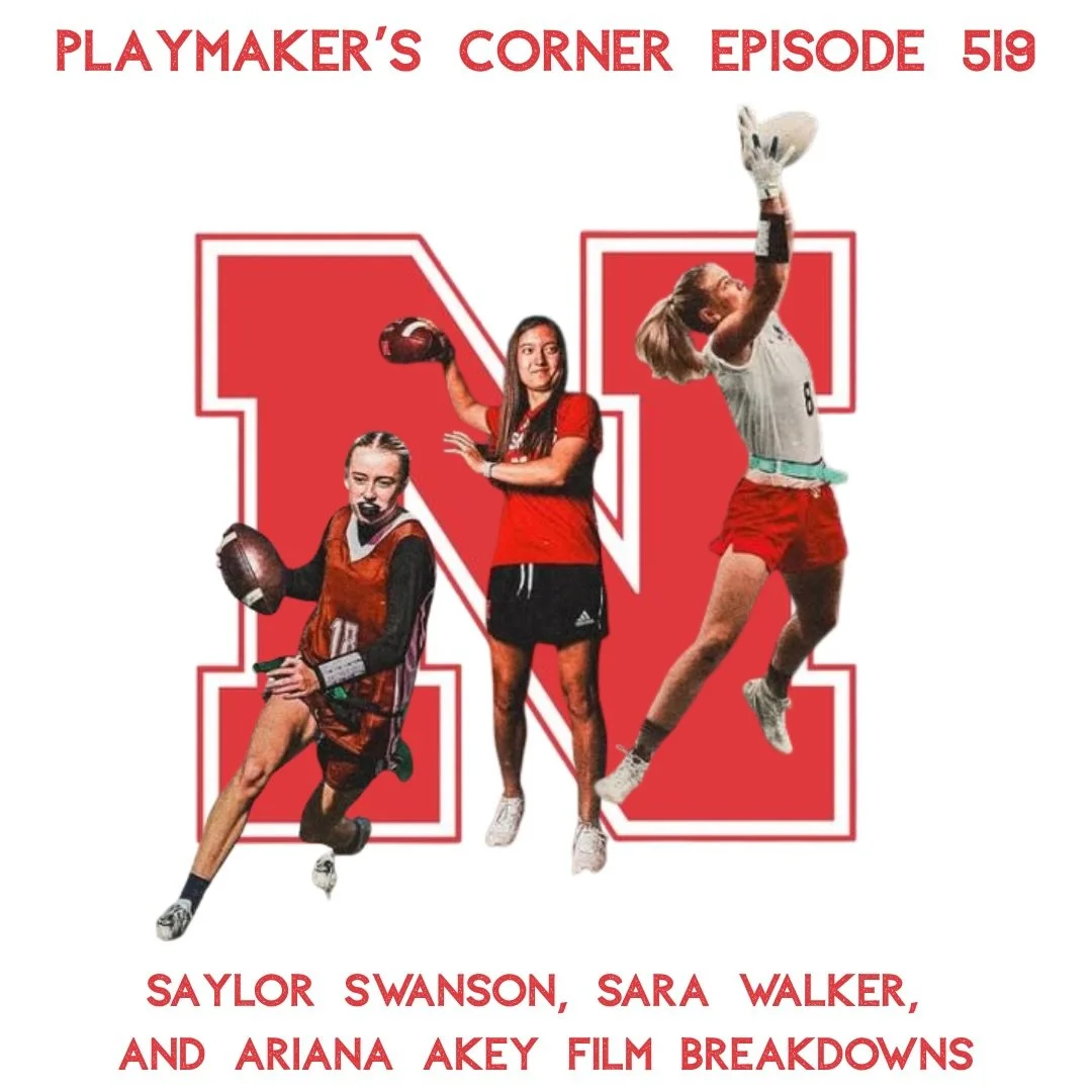 On this episode Coach V goes back to the roots of the podcast and breaks down the film of 3 legends in Colorado Girls High School Flag Football history. They also happen to be some of the first athletes ever to commit to play on the D1 power 4 level 
