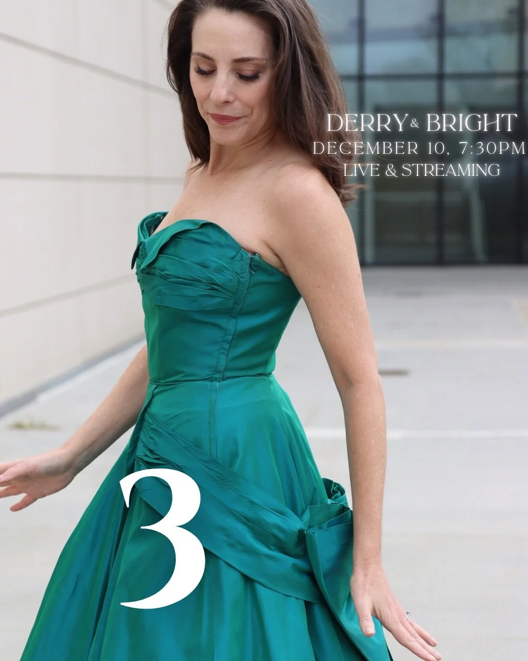 1.  The dress has the cutest bow!
2. Self-producing is hard. 
3. Let&rsquo;s do this. 
.
DERRY &amp; BRIGHT
December 10 @ 7:30 pm
LIVE &amp; STREAMING
Tix link in bio! XO 
.
Seriously though. It&rsquo;s hard. 
.
#legenderry #derryandbright #cabaretin