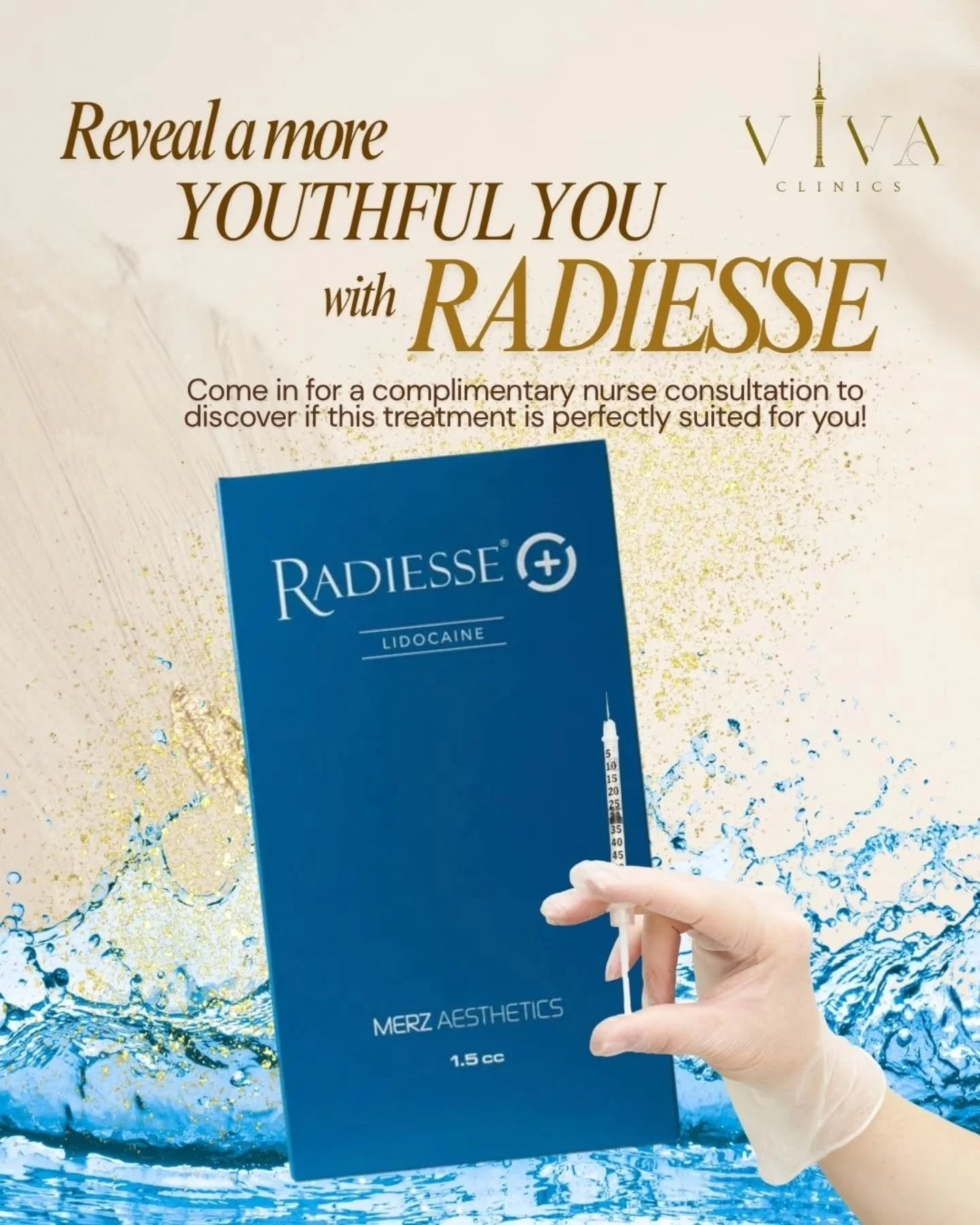 ✨ Radiesse is here at Viva Clinics ✨
Lift, sculpt, and renew with the collagen-stimulating treatment that works now, and keeps getting better over time.
✅ Immediate lifting & contouring
✅ Stimulates your own collagen for long-lasting results
✅ M