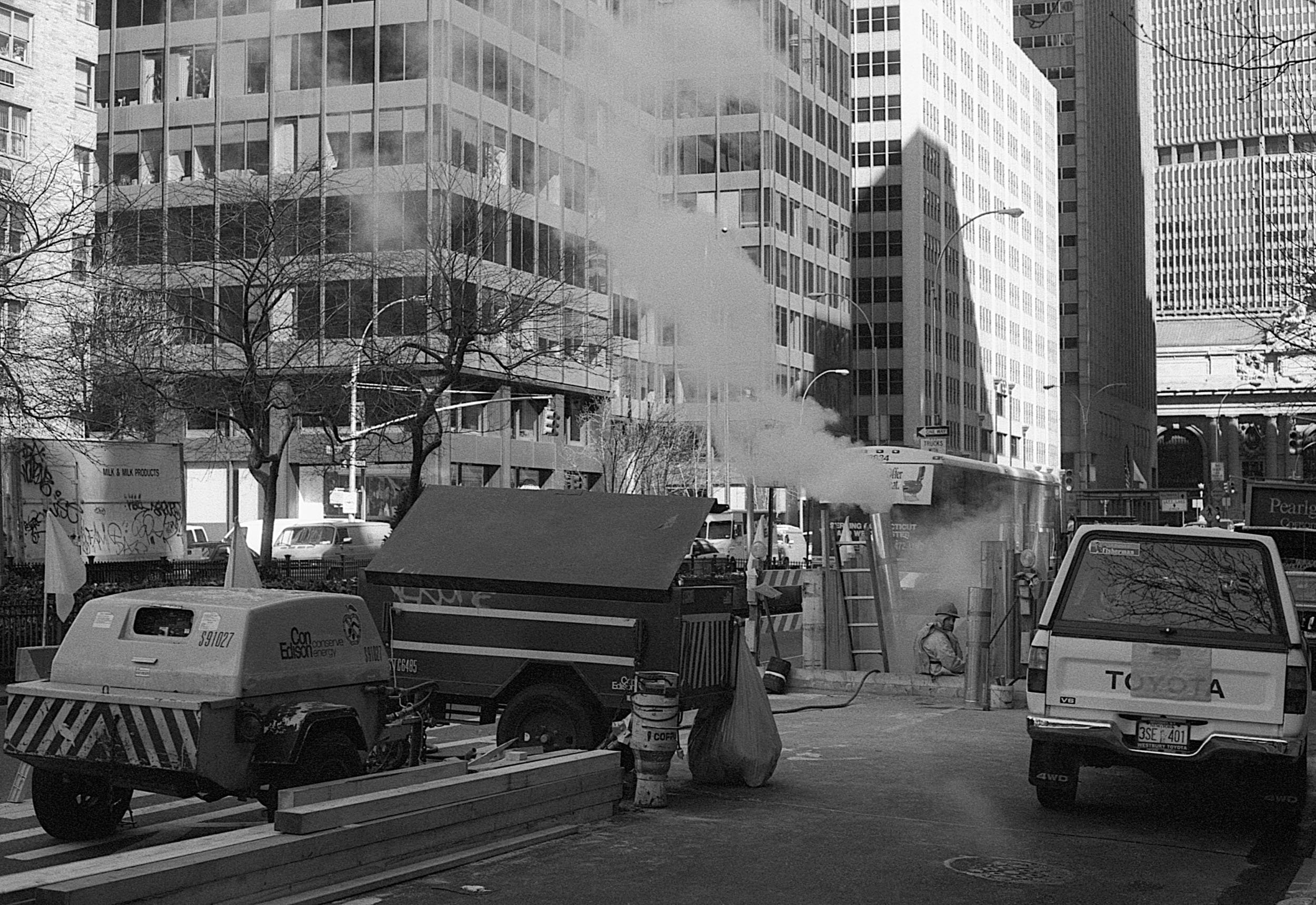 Stephen Clarke Man in steam New York 1996.jpg