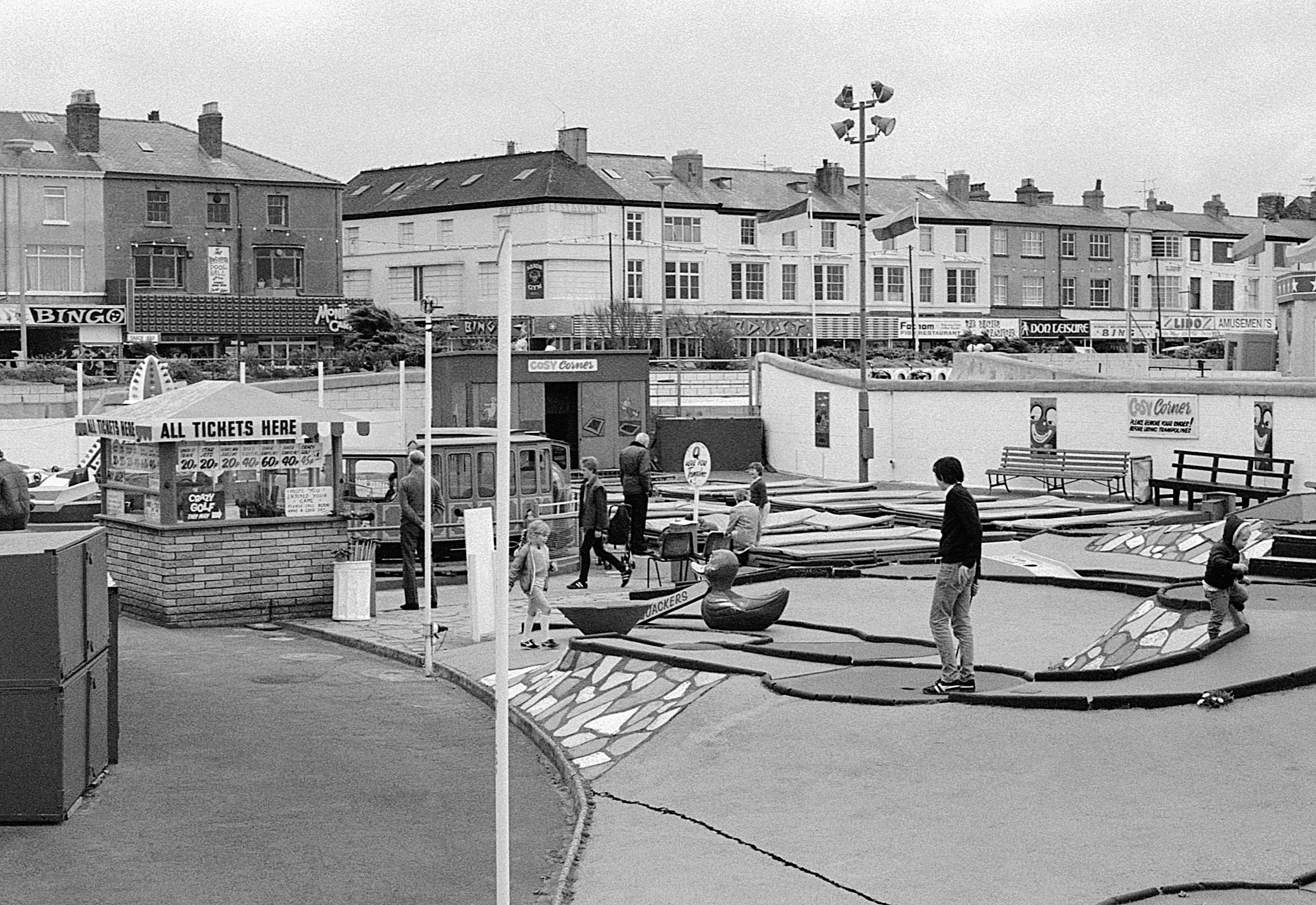 Stephen Clarke Crazy Golf course Rhyl Seafront.jpg