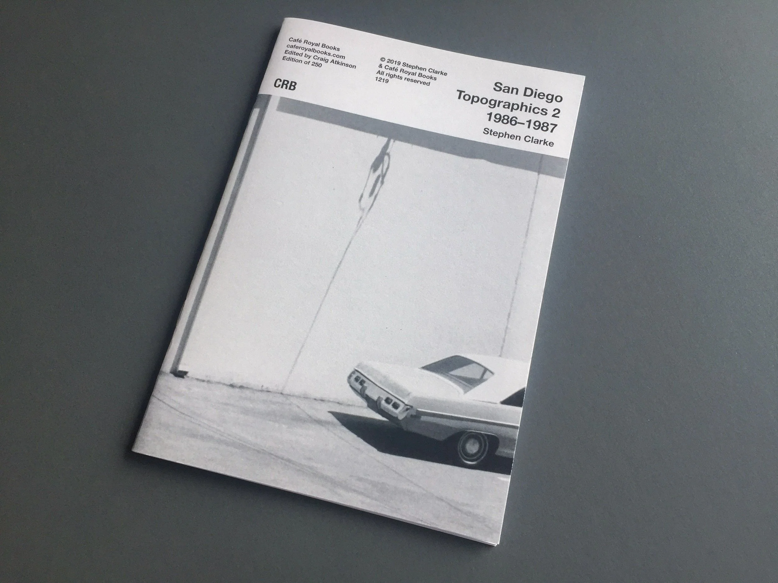 San Diego Topographics 2 1986 - 1987