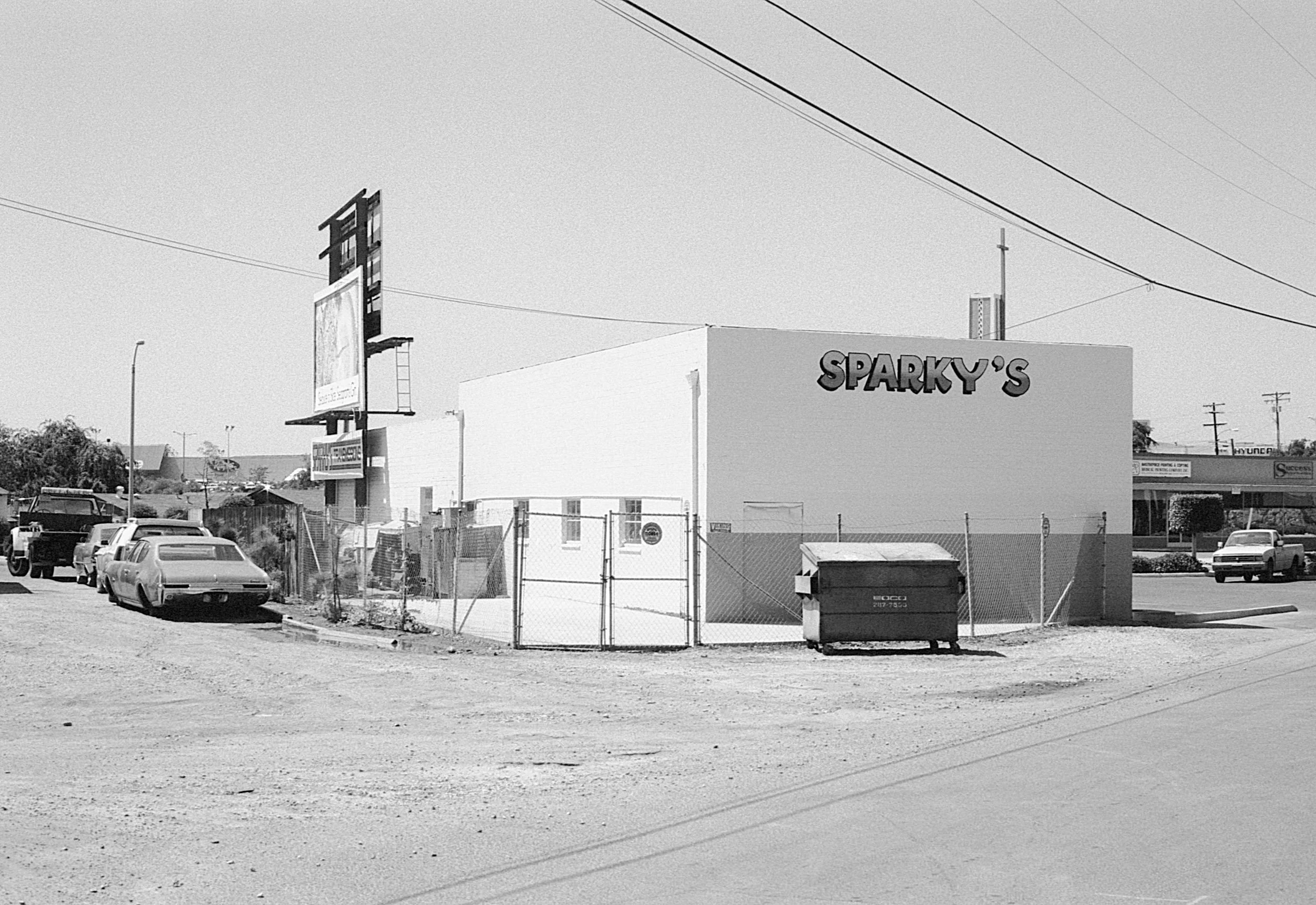 Stephen Clarke Sparkys San Diego 1987.jpg