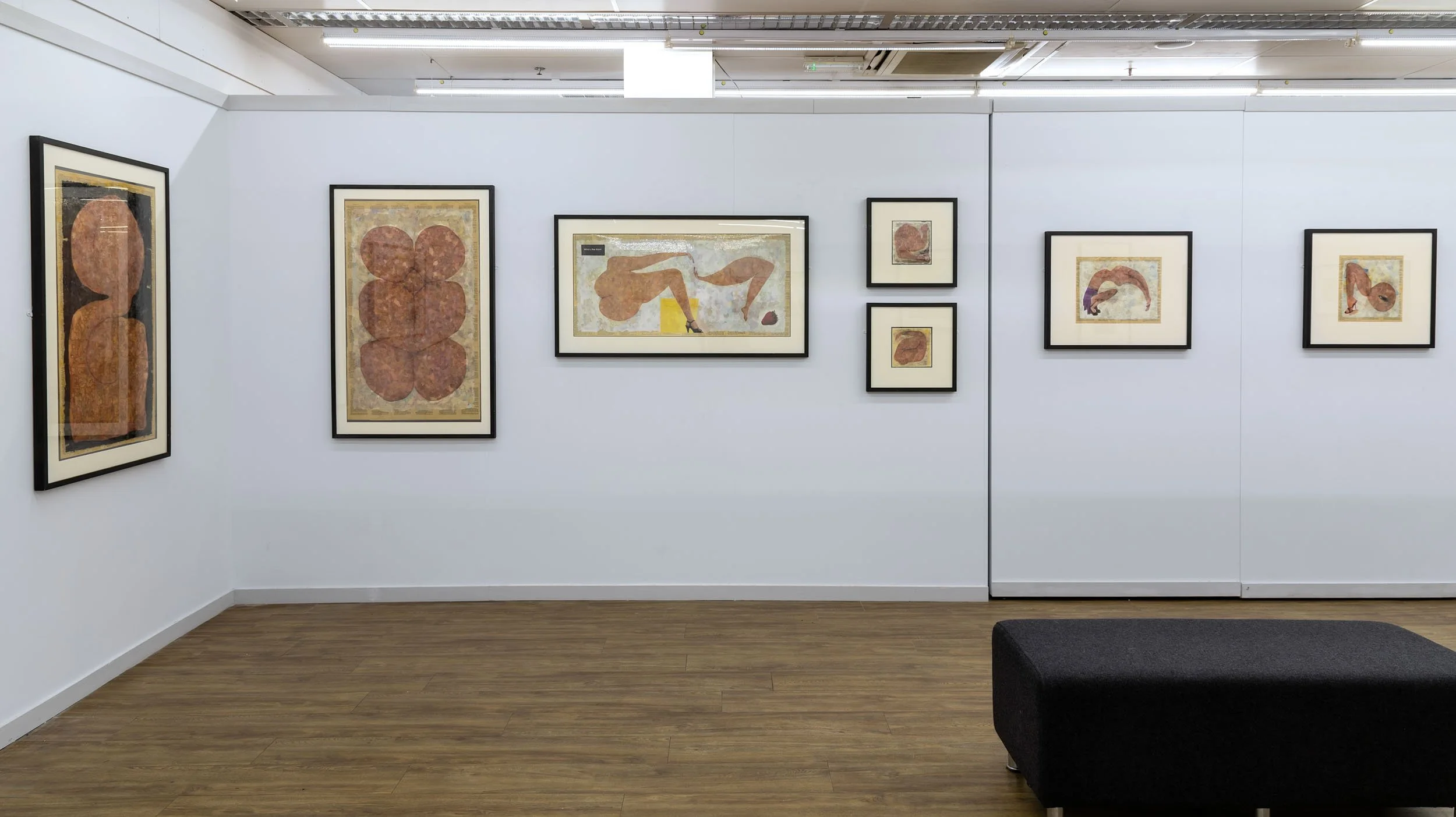 Stephen Clarke Collages at Contemporary Art Space Chester CASC August 2022 gallery space 1 ©McCoy_Wynne.jpg