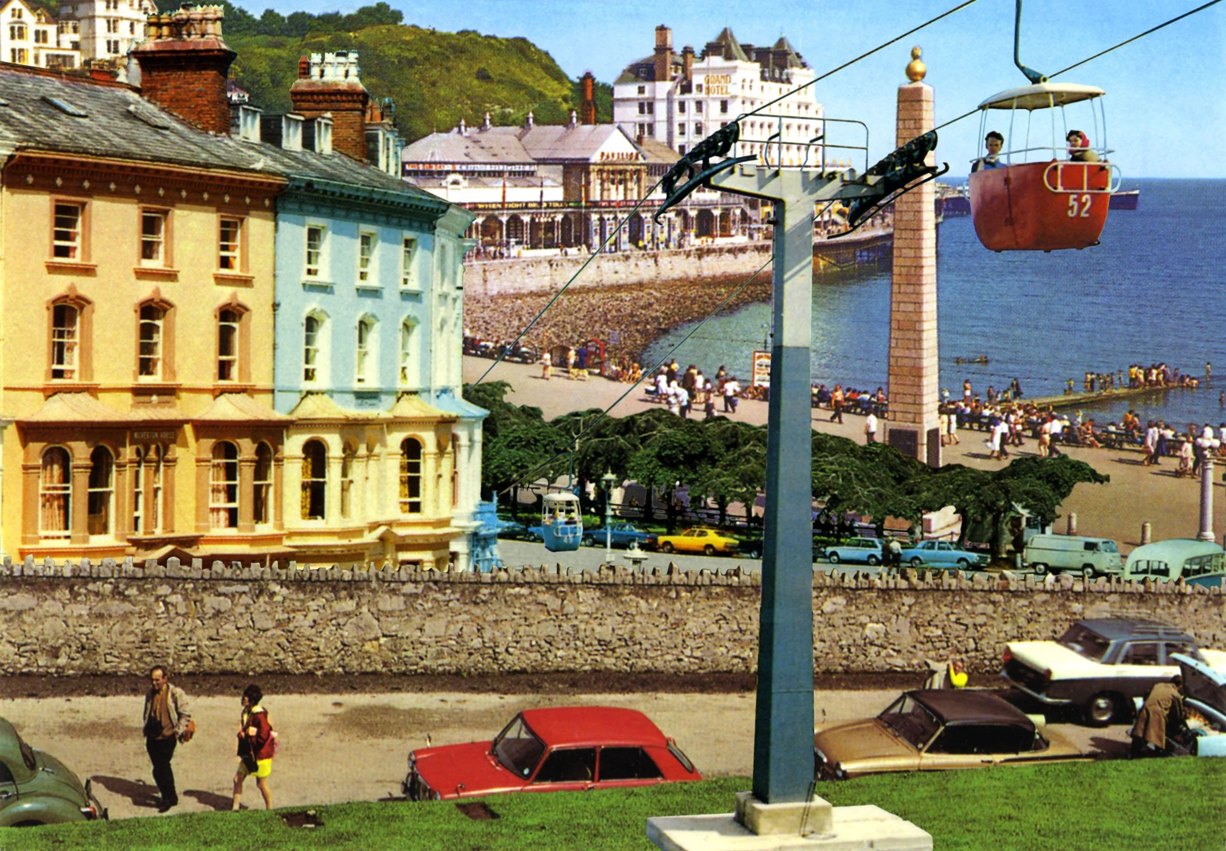 Stephen Clarke Chair lift and the Grand Hotel (colour image 5) 2007.jpg