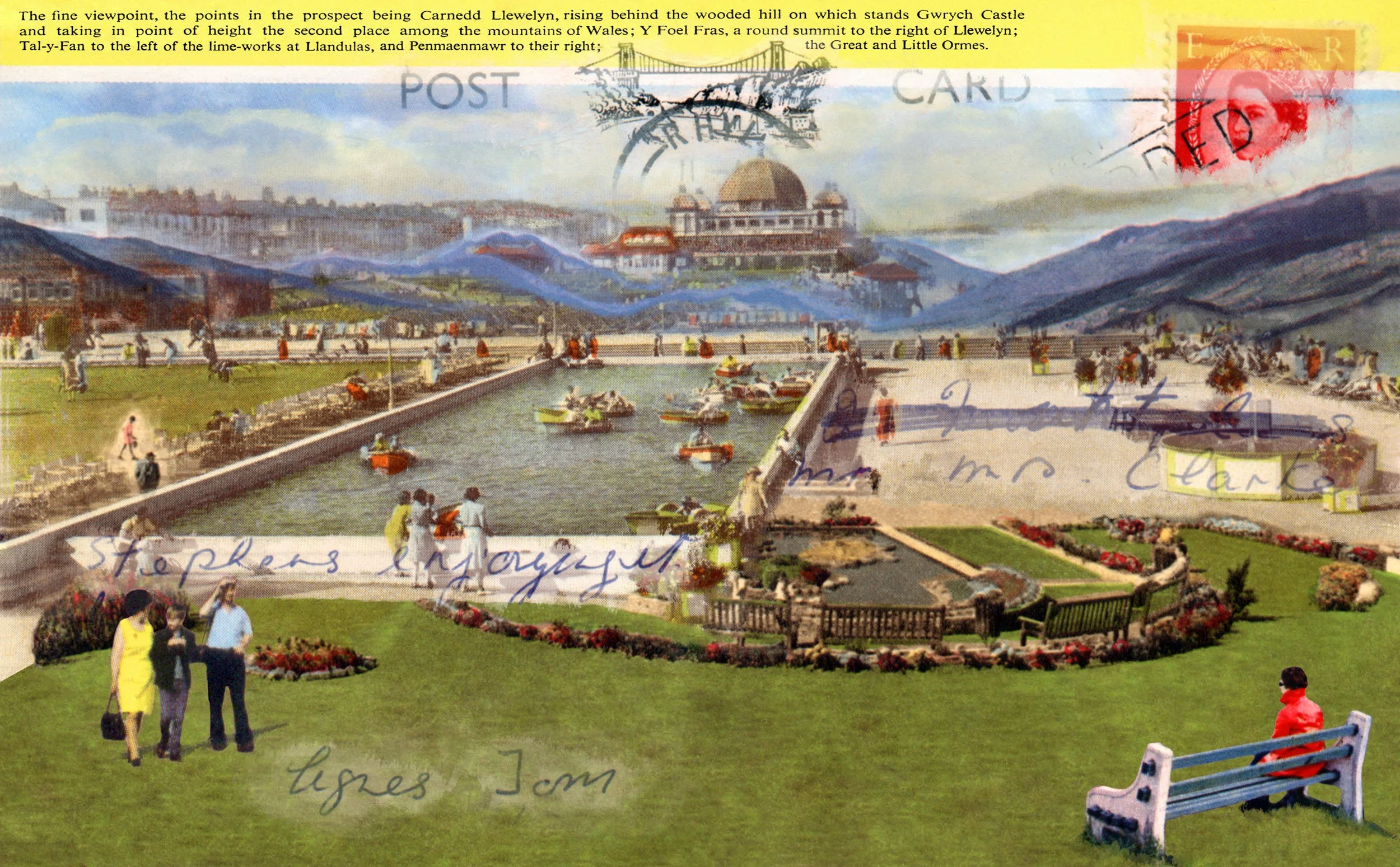 Stephen Clarke Postcard 10 The fine viewpoint Rhyl 2006.jpg