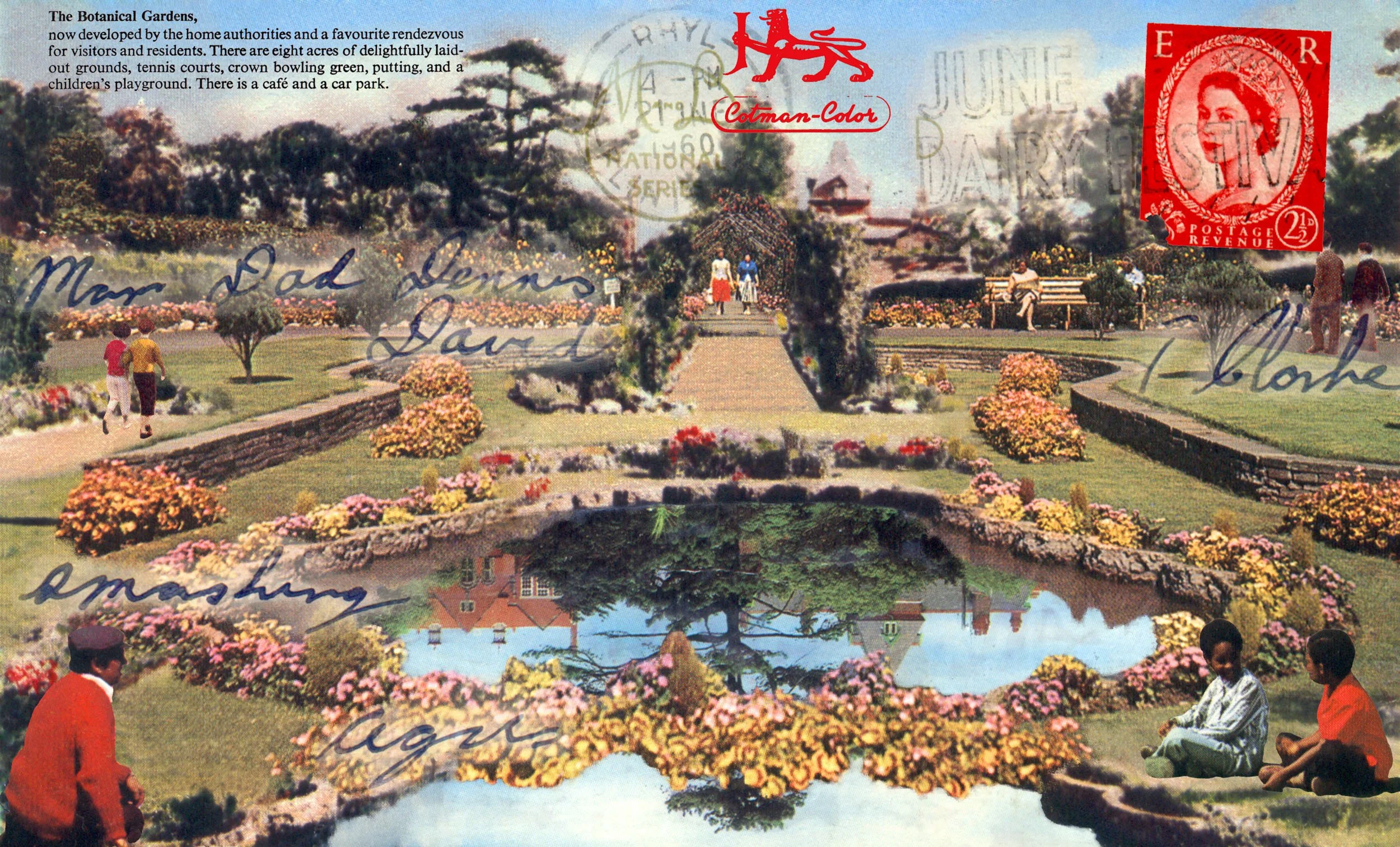 Stephen Clarke Postcard 16 The Botanical Gardens 2006.jpg