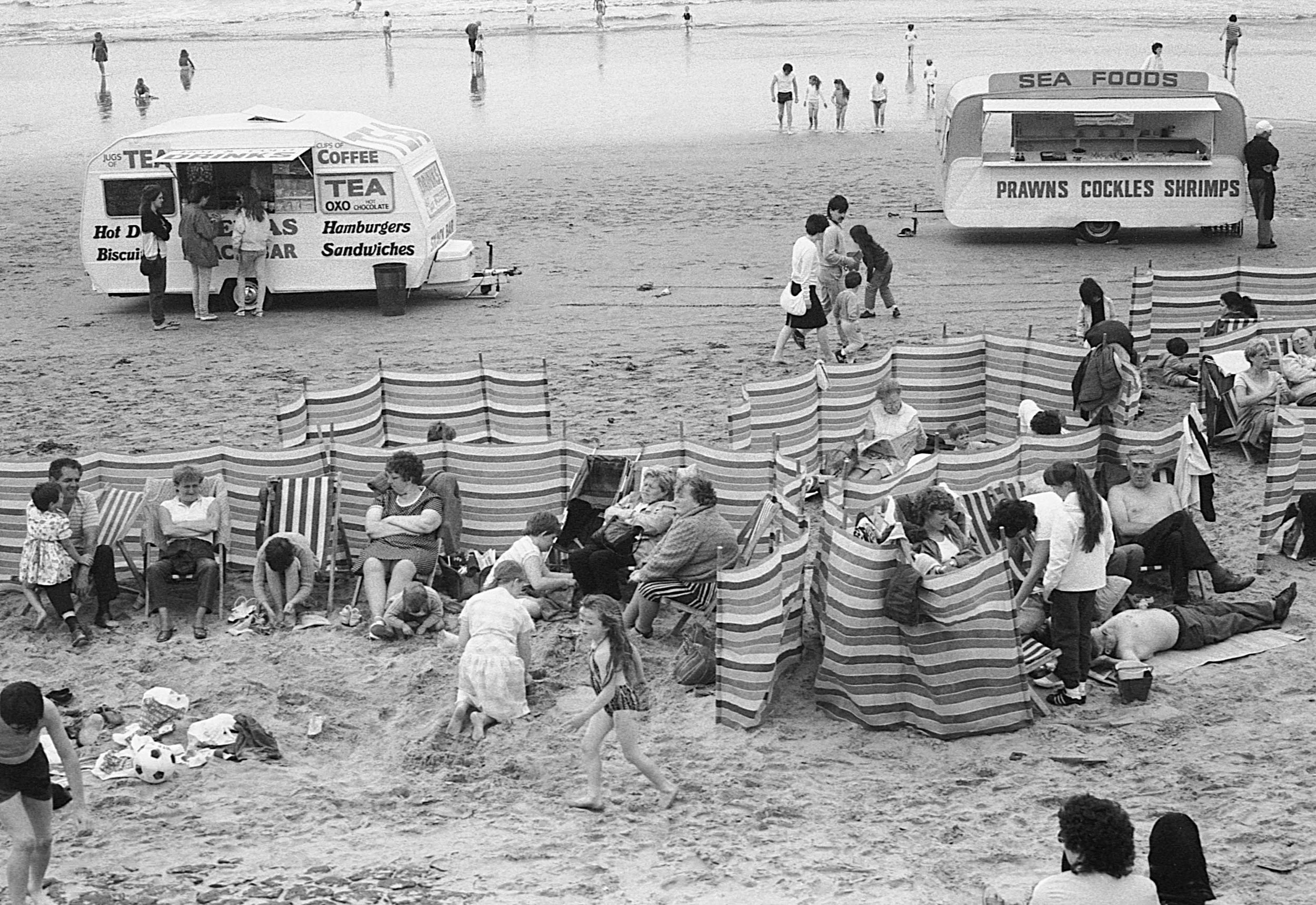 Stephen Clarke Sea Foods and Tea on the beach 1980s.jpg
