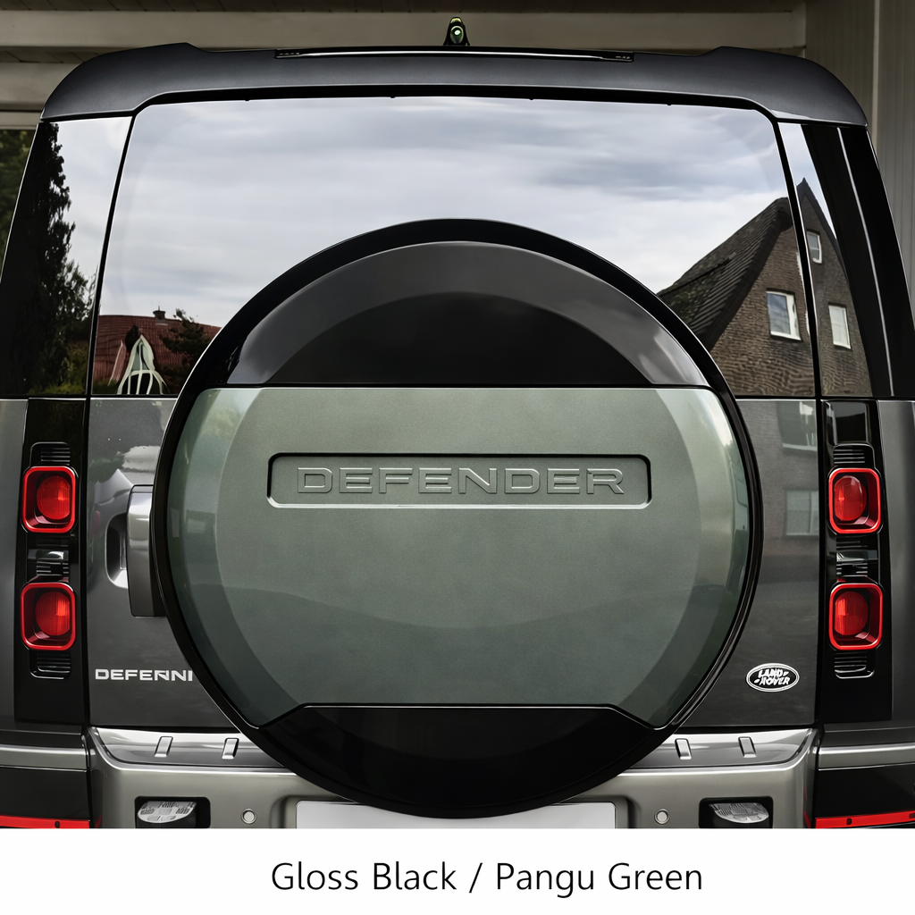 Land Rover Defender (2020–Present) | spare wheel cover with DEFENDER Lettering (19–22 Inch