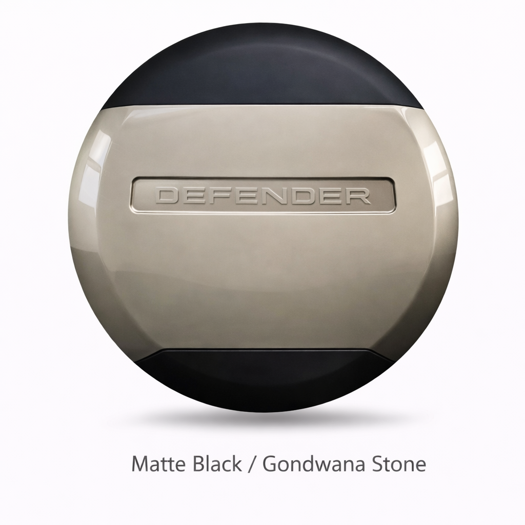 Land Rover Defender (2020–Present) | spare wheel cover with DEFENDER Lettering (19–22 Inch