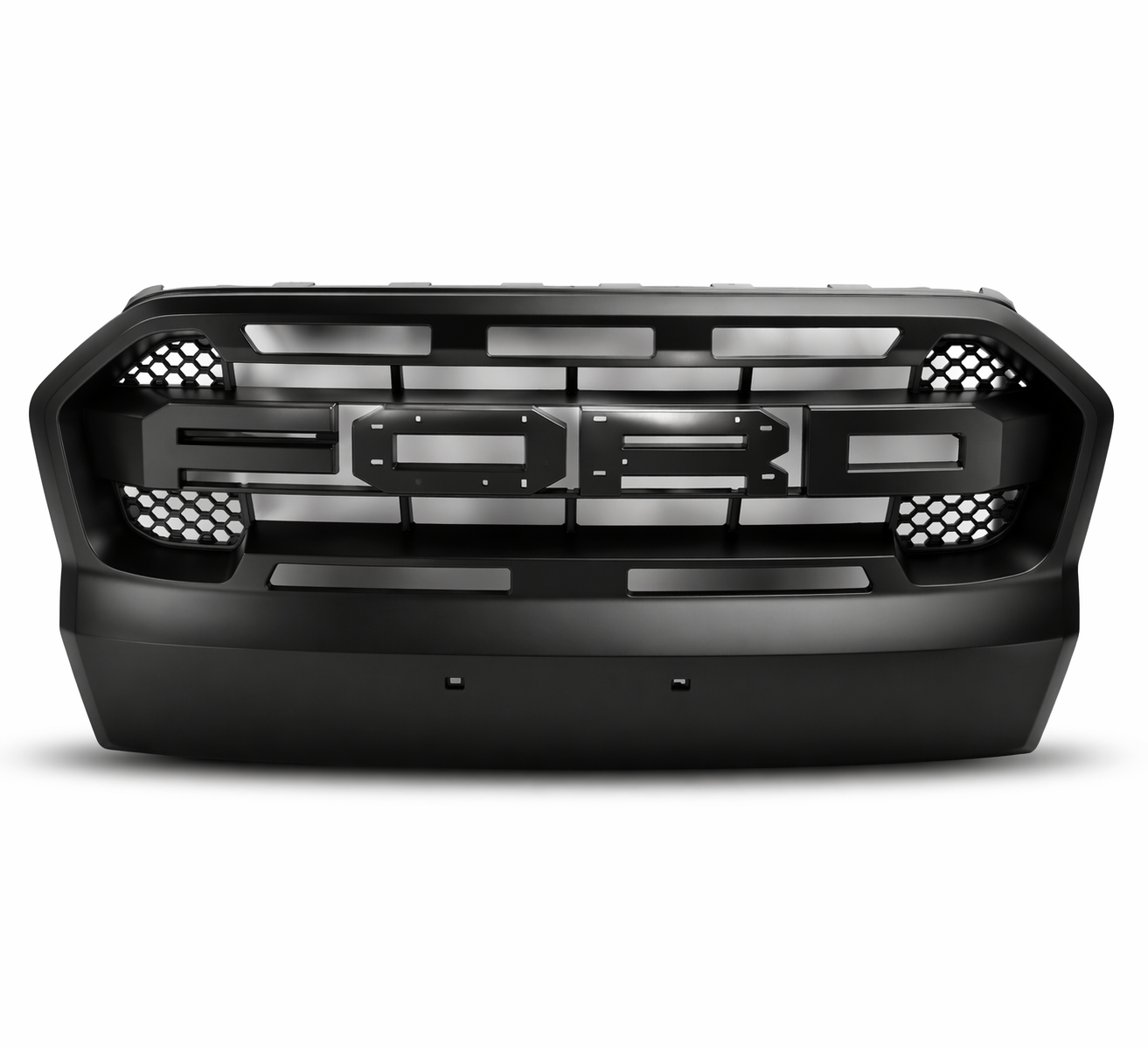 Ford Ranger T7 (2015–2019) | Raptor Style Front Grille – Matte Black