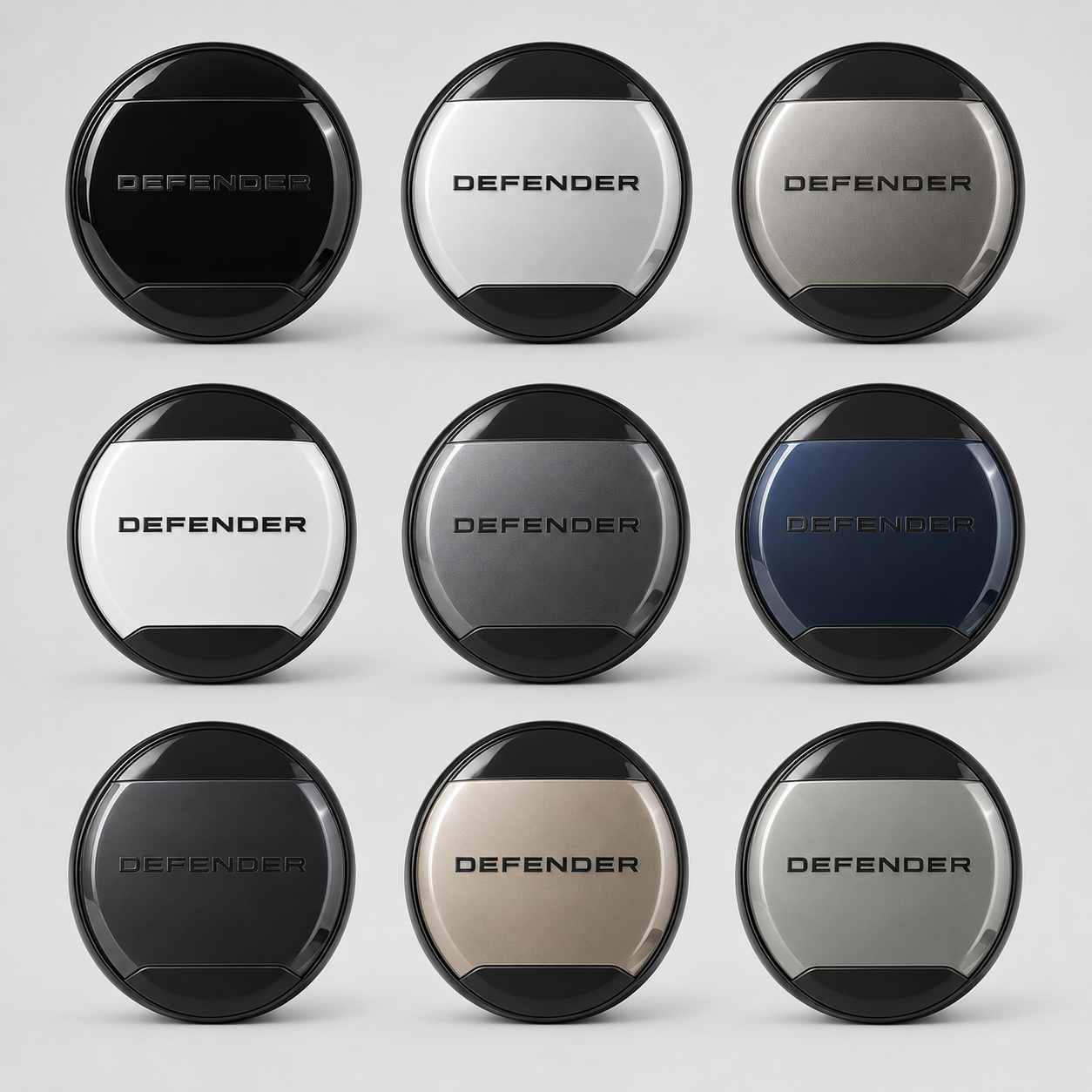 Land Rover Defender (2020–Present) | spare wheel cover with DEFENDER Lettering (19–22 Inch