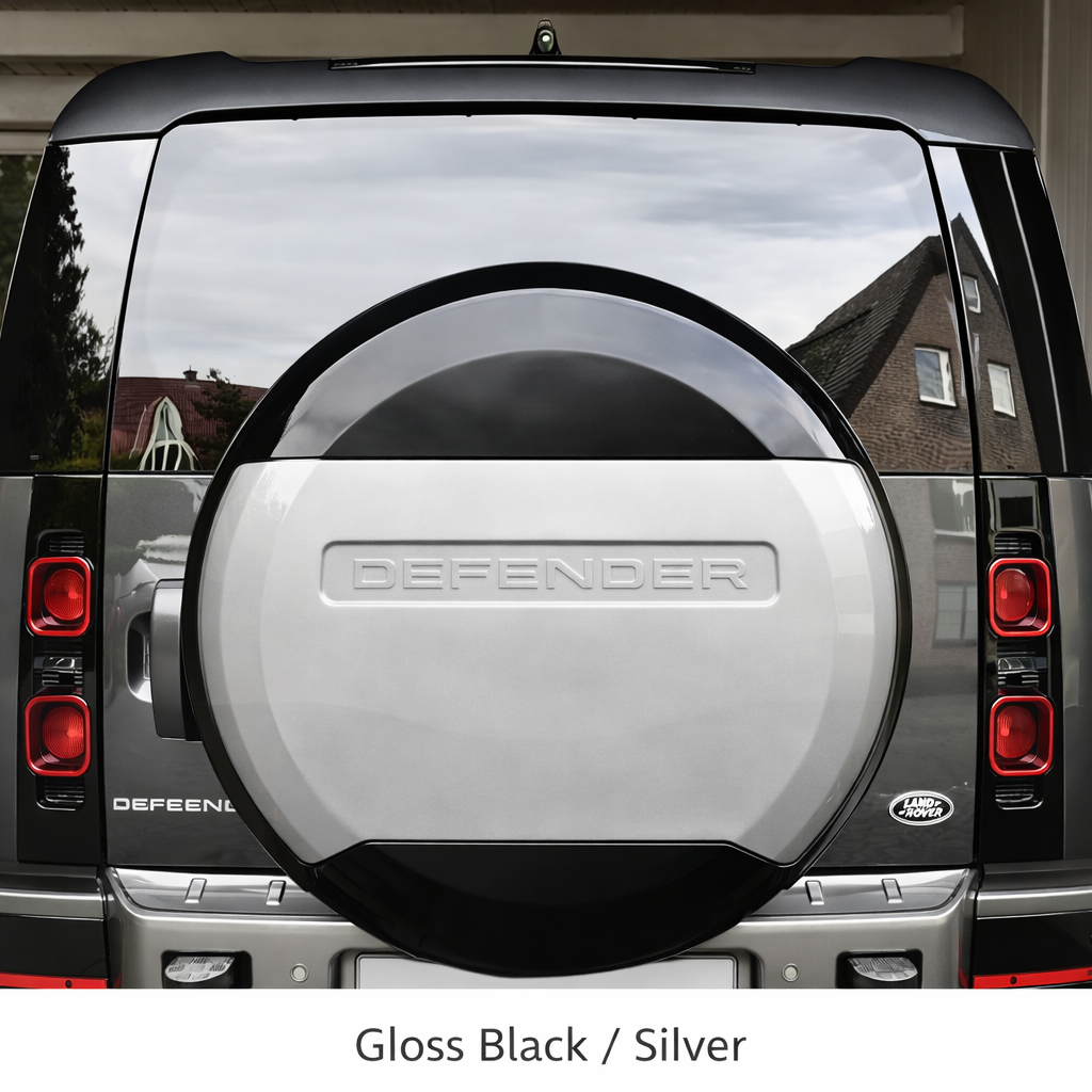 Land Rover Defender (2020–Present) | spare wheel cover with DEFENDER Lettering (19–22 Inch