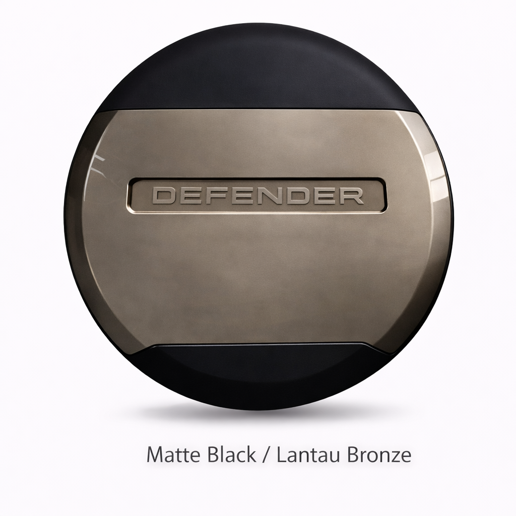 Land Rover Defender (2020–Present) | spare wheel cover with DEFENDER Lettering (19–22 Inch