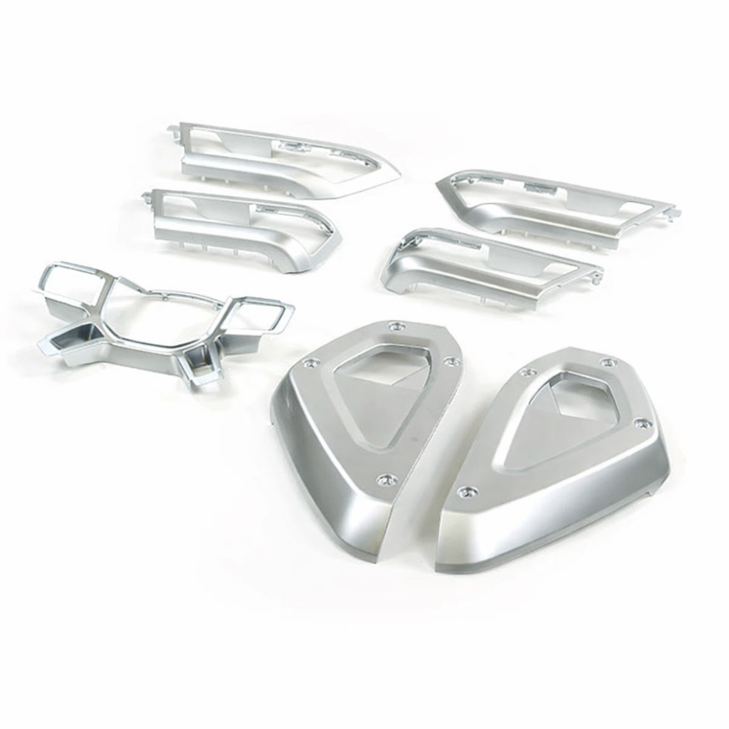 Land Rover Defender 90 / 110 (2020–2025) | Interior Trim Kit – Pearl Nickel Finish