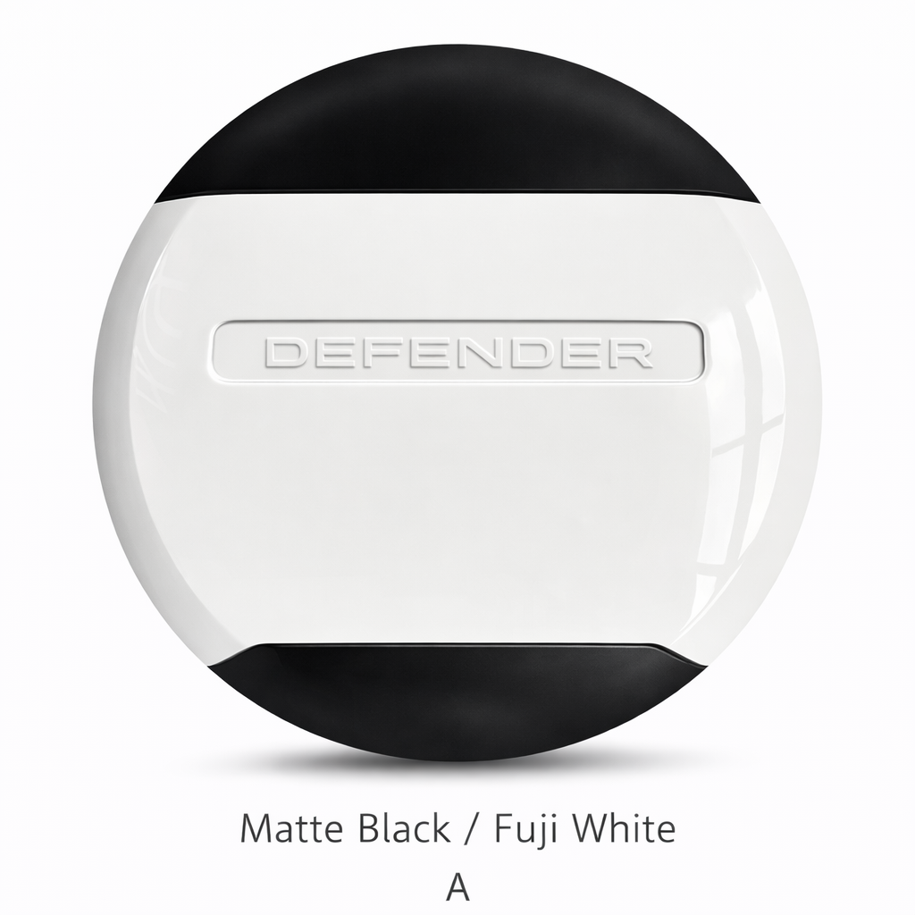 Land Rover Defender (2020–Present) | spare wheel cover with DEFENDER Lettering (19–22 Inch