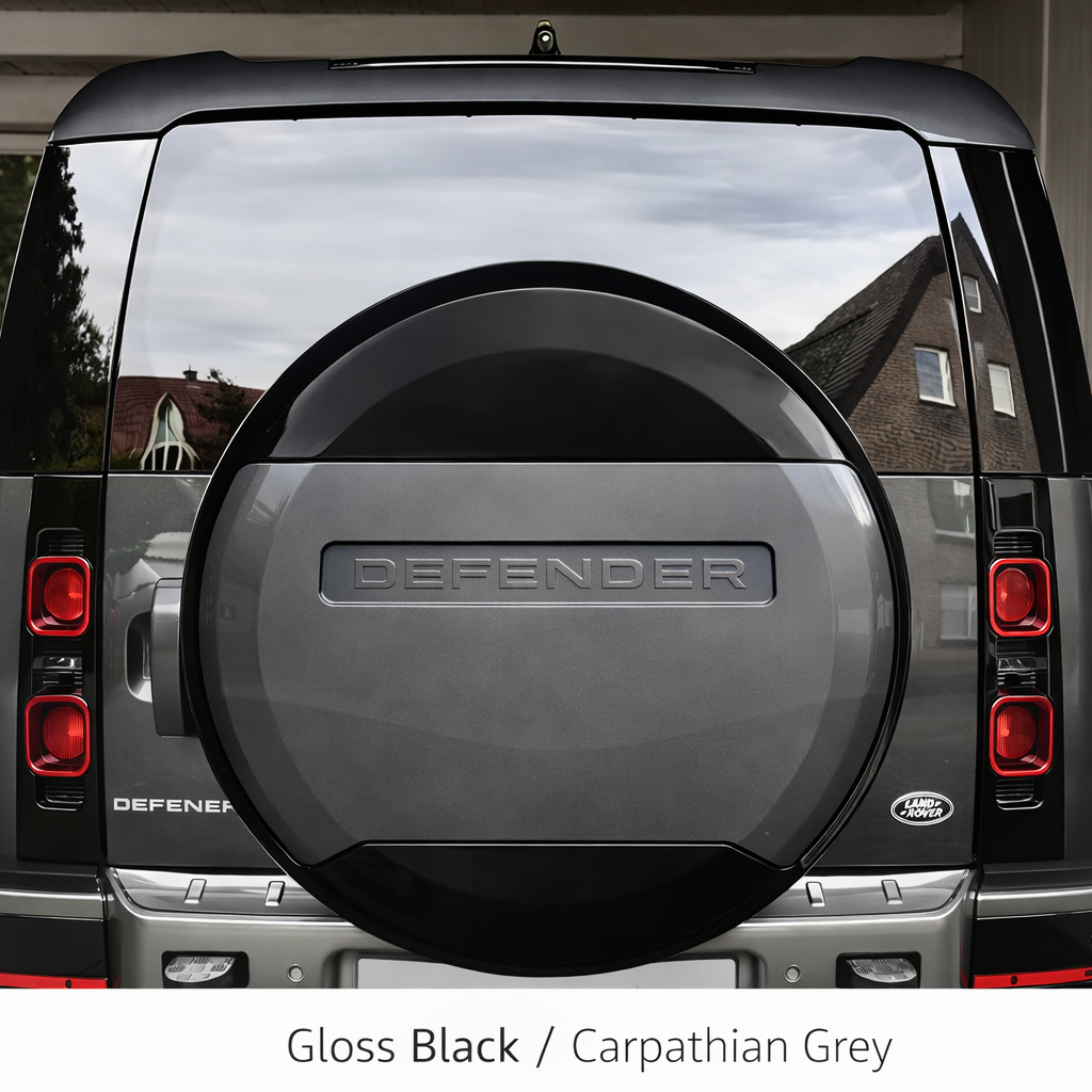 Land Rover Defender (2020–Present) | spare wheel cover with DEFENDER Lettering (19–22 Inch