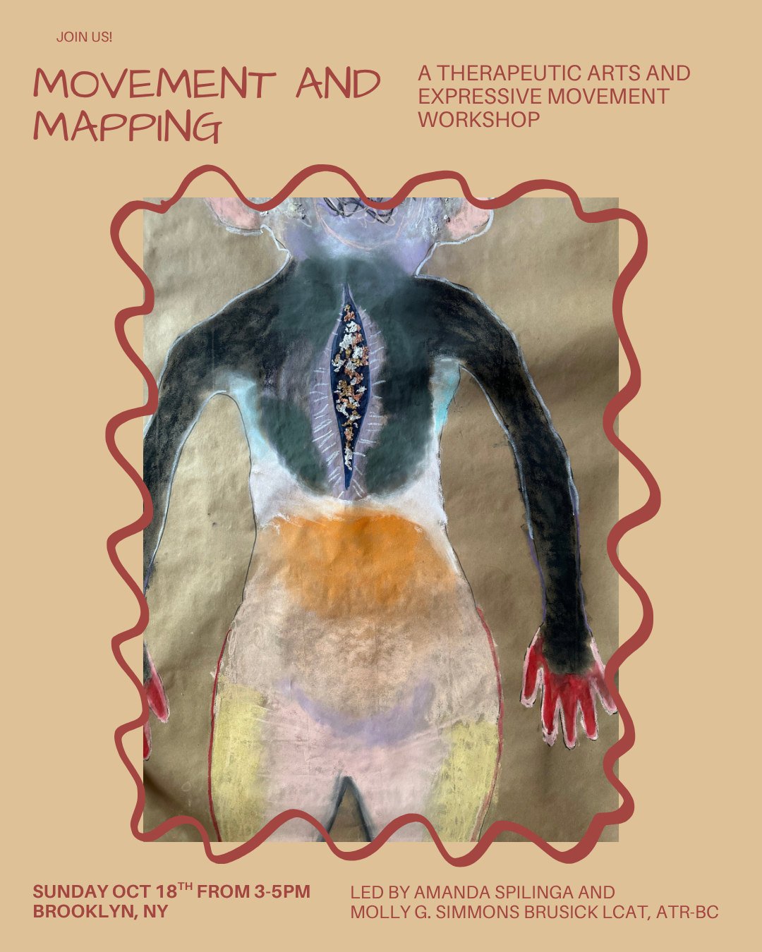 Movement & Mapping: An expressive movement and body mapping workshop