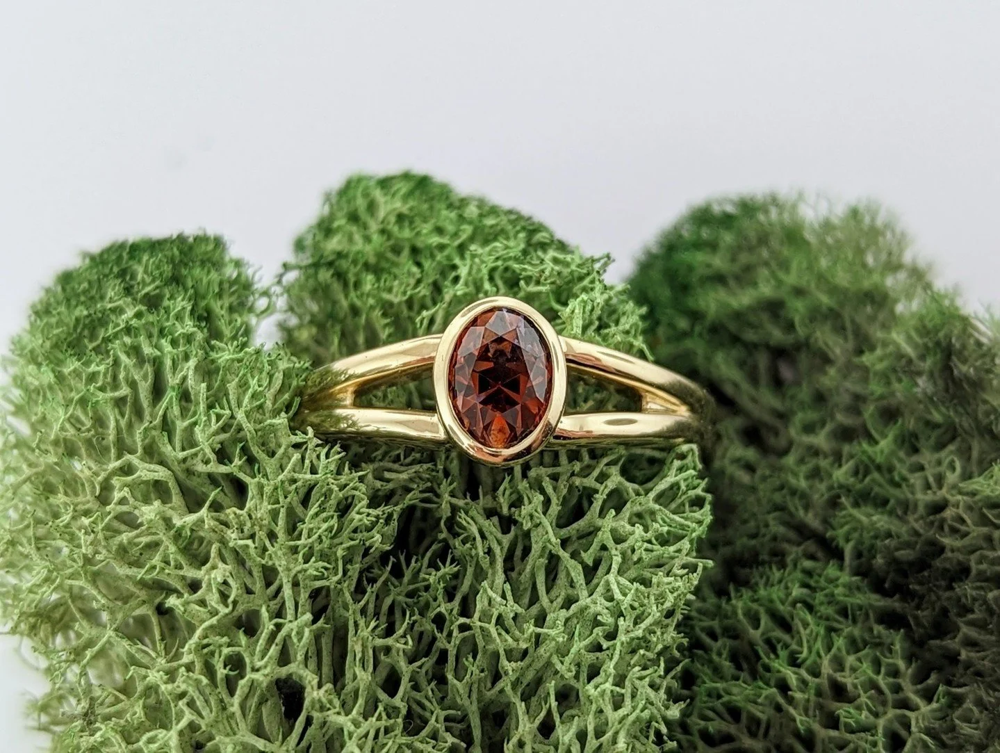 &quot;Summer ends, and Autumn comes, and he who would have it otherwise would have high tide always and a full moon every night.&quot;
&mdash; Hal Borland

Featuring a Montana Sapphire 14k Yellow Gold 

✨ Sale Price $2,465 ✨