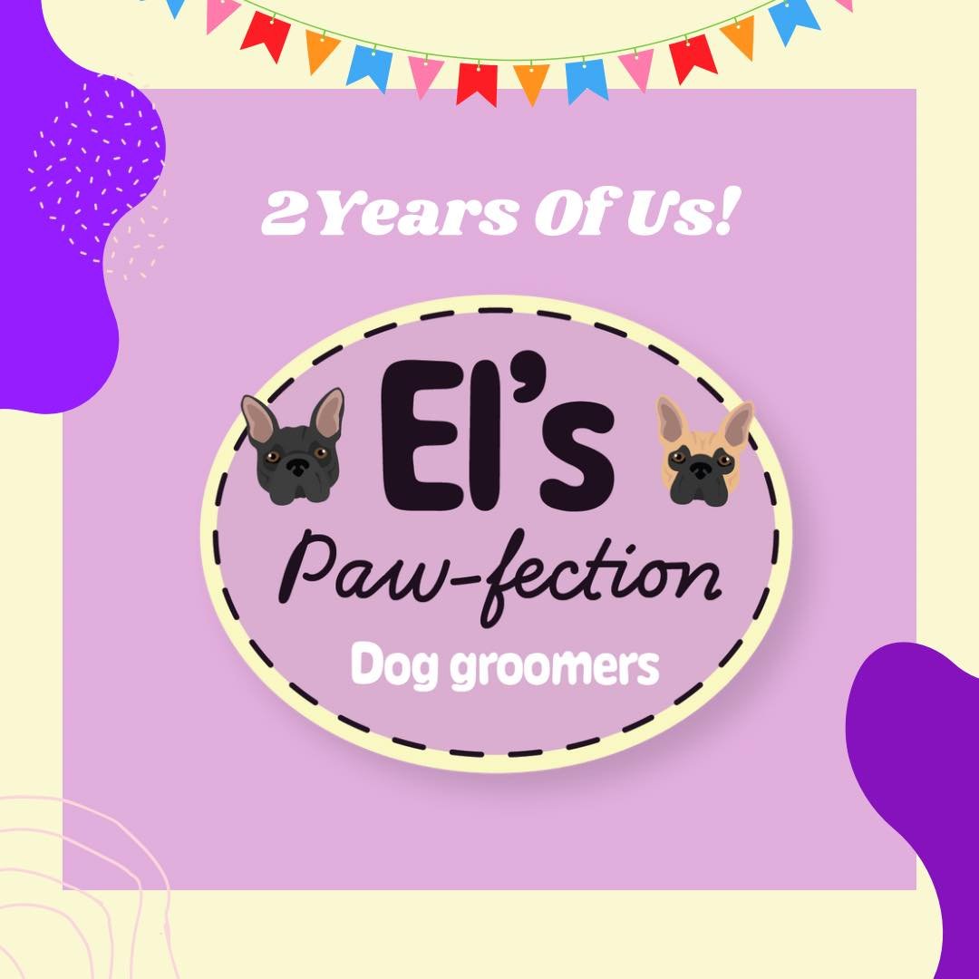 And just like that it has been 2yrs since we have been open!

I have no idea where to begin when I started my dog grooming course almost 6 years ago I couldn&rsquo;t have even imagined how amazing my life is now! 

I am fortunate enough to not only w