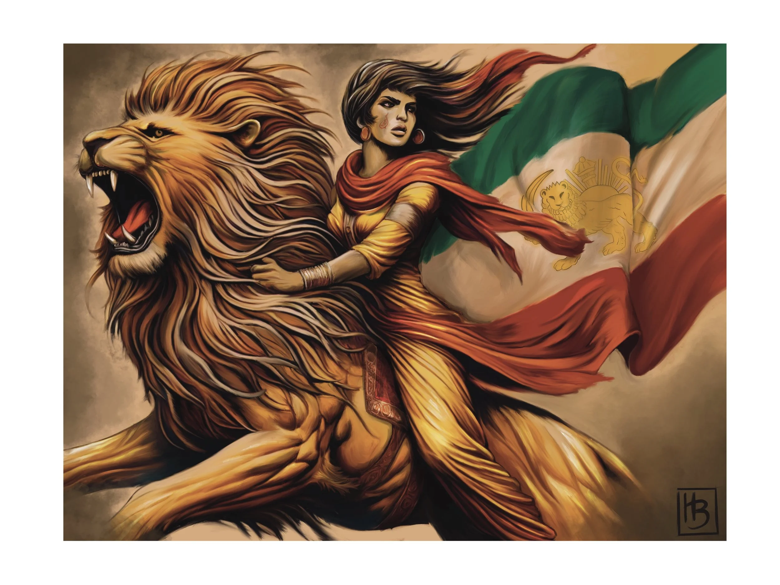 The ECHO COLLECTION: Freedom Series, "برخیز Barkhiz (Rise Up)"