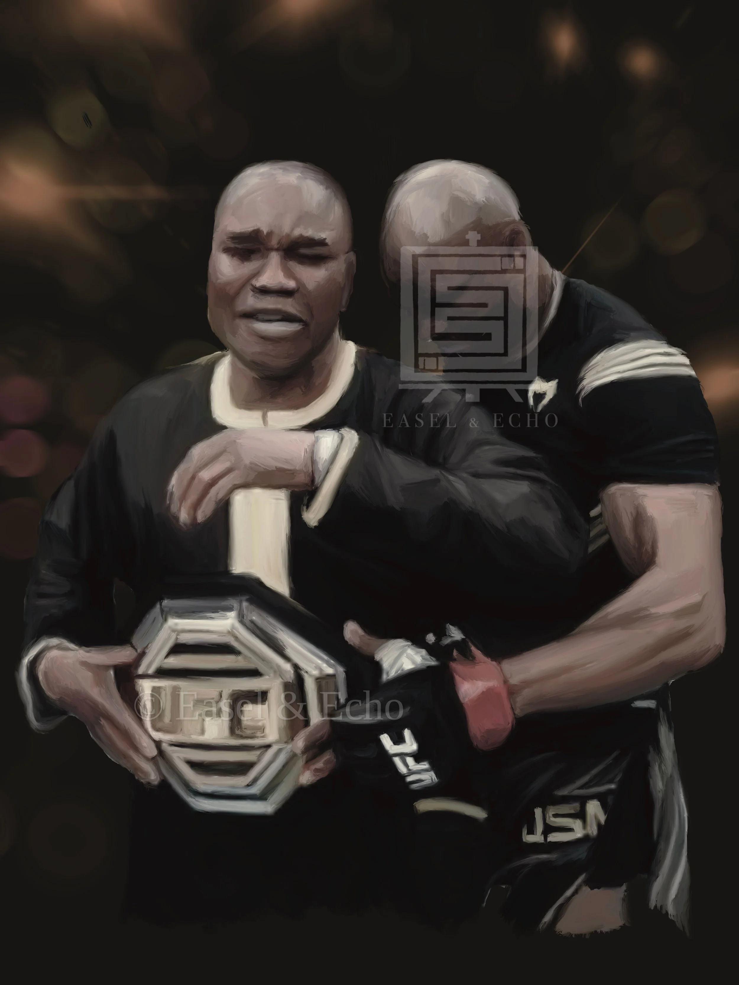 The SPEAK COLLECTION: Icons Series, "Kamaru Usman UFC (C1)"