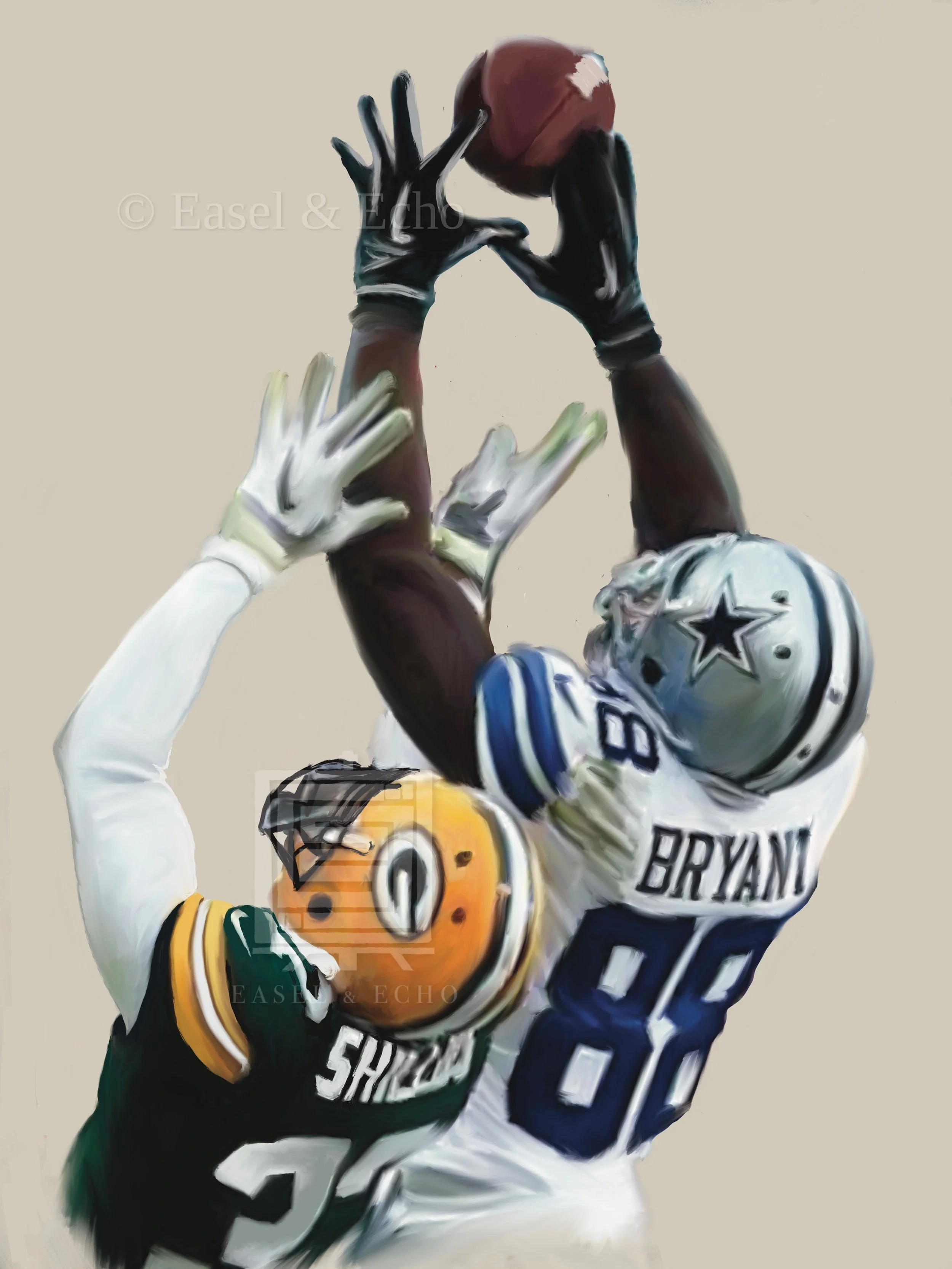 The SPEAK COLLECTION: Icons Series, "Dez Bryant 'The Catch'"