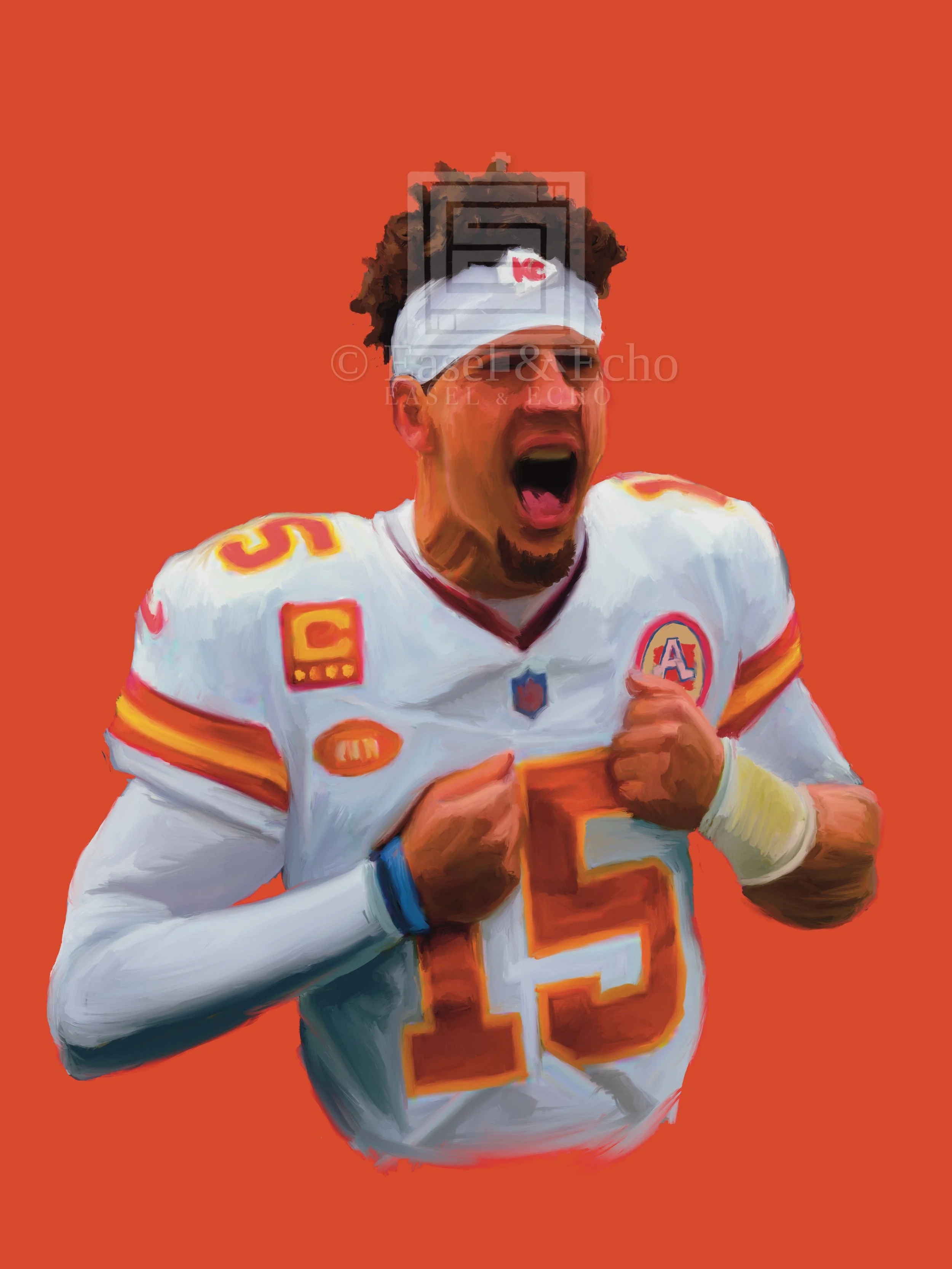 The SPEAK COLLECTION: Icons Series, "Patrick Mahomes (C1)"